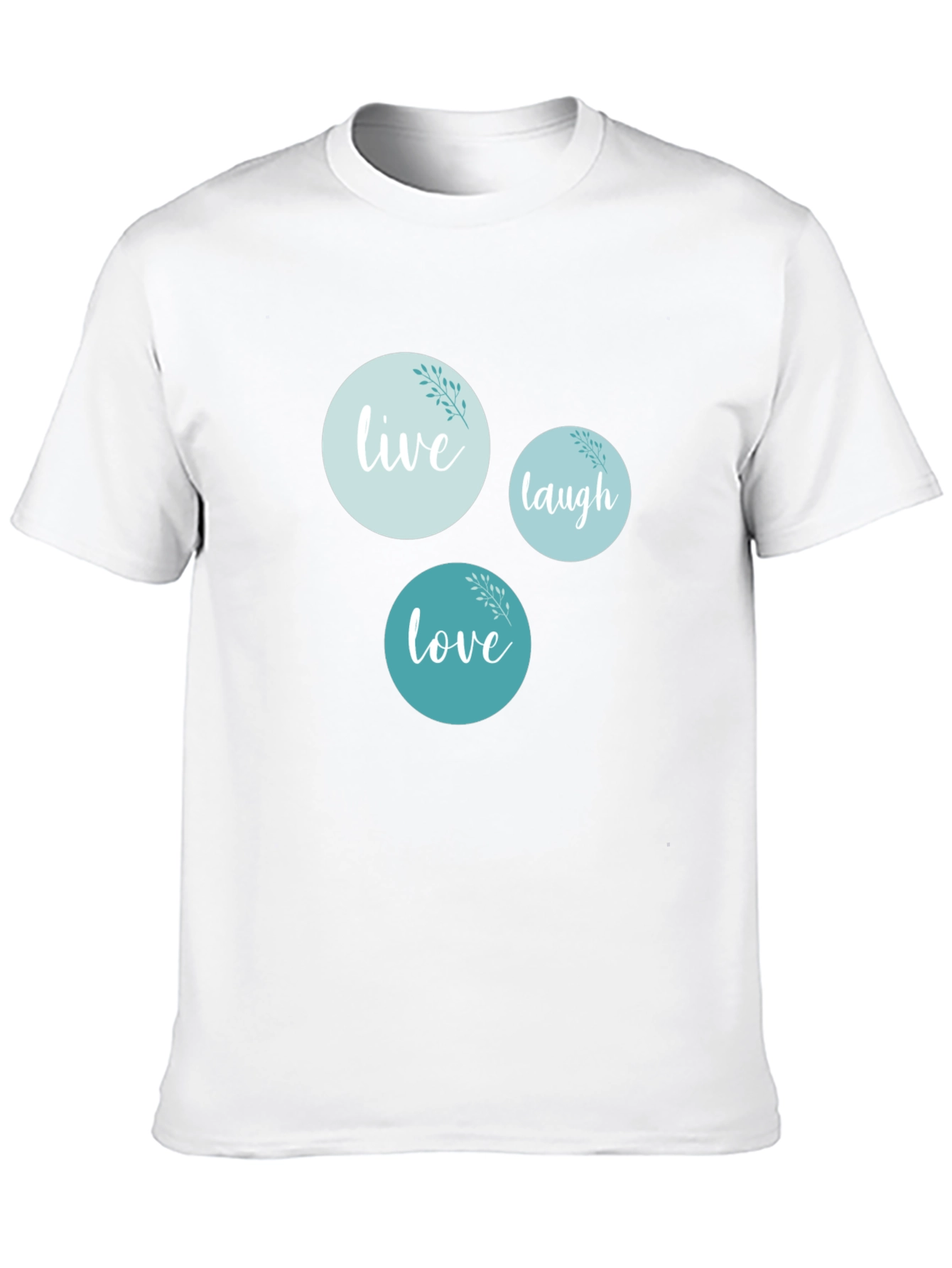 Black Live Laugh Love Graphic Tee - Stylish Comfort view 10