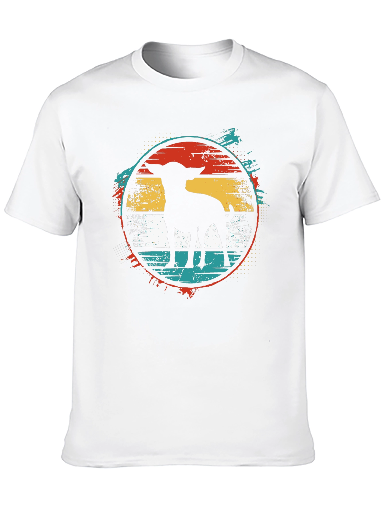Retro Dog Silhouette Tee - 10