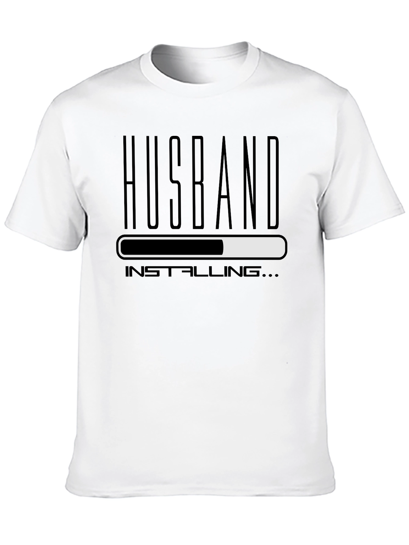 Black Husband Installing Funny T-Shirt view 10