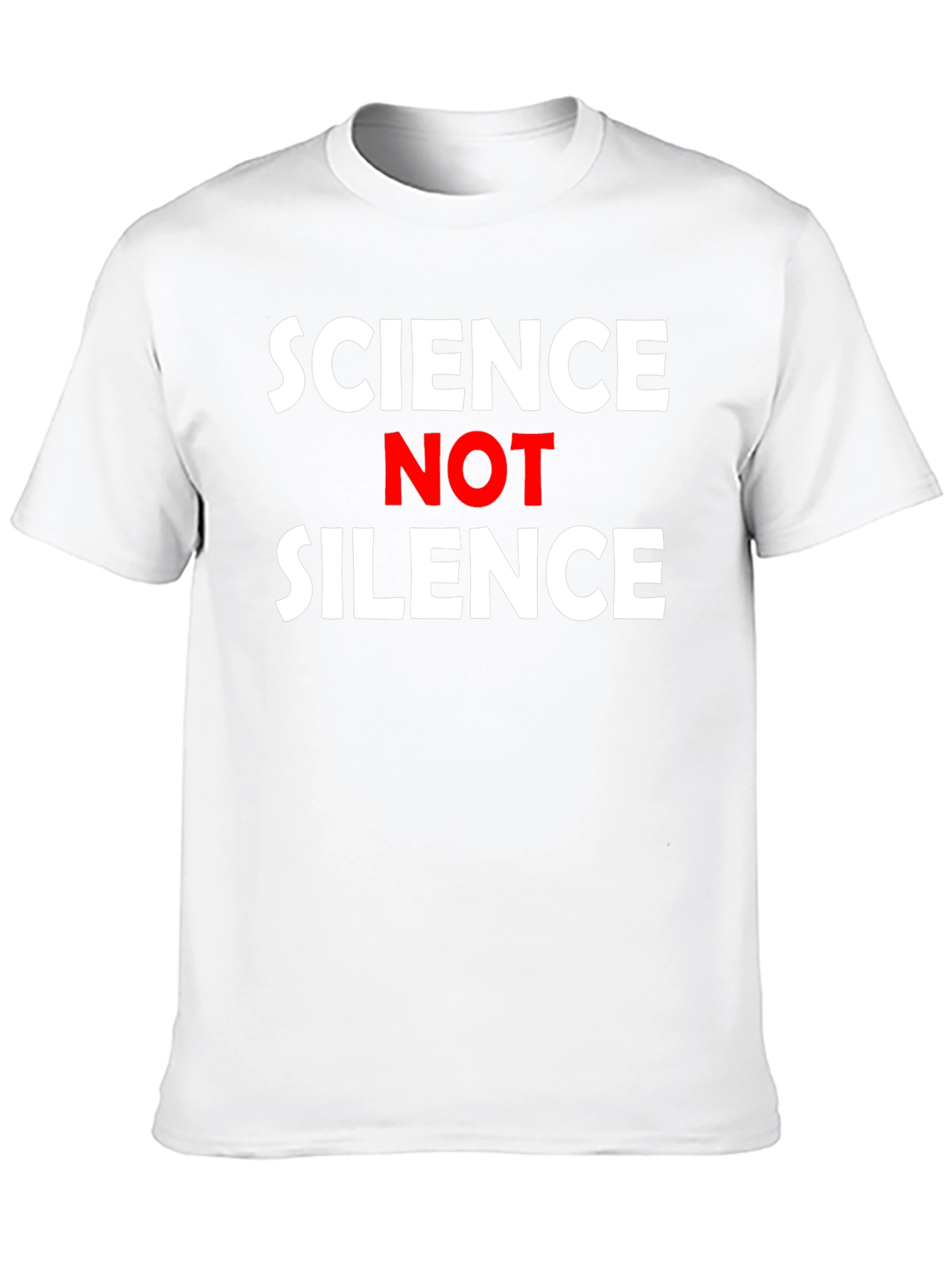 Black Science Not Silence Graphic Tee view 10