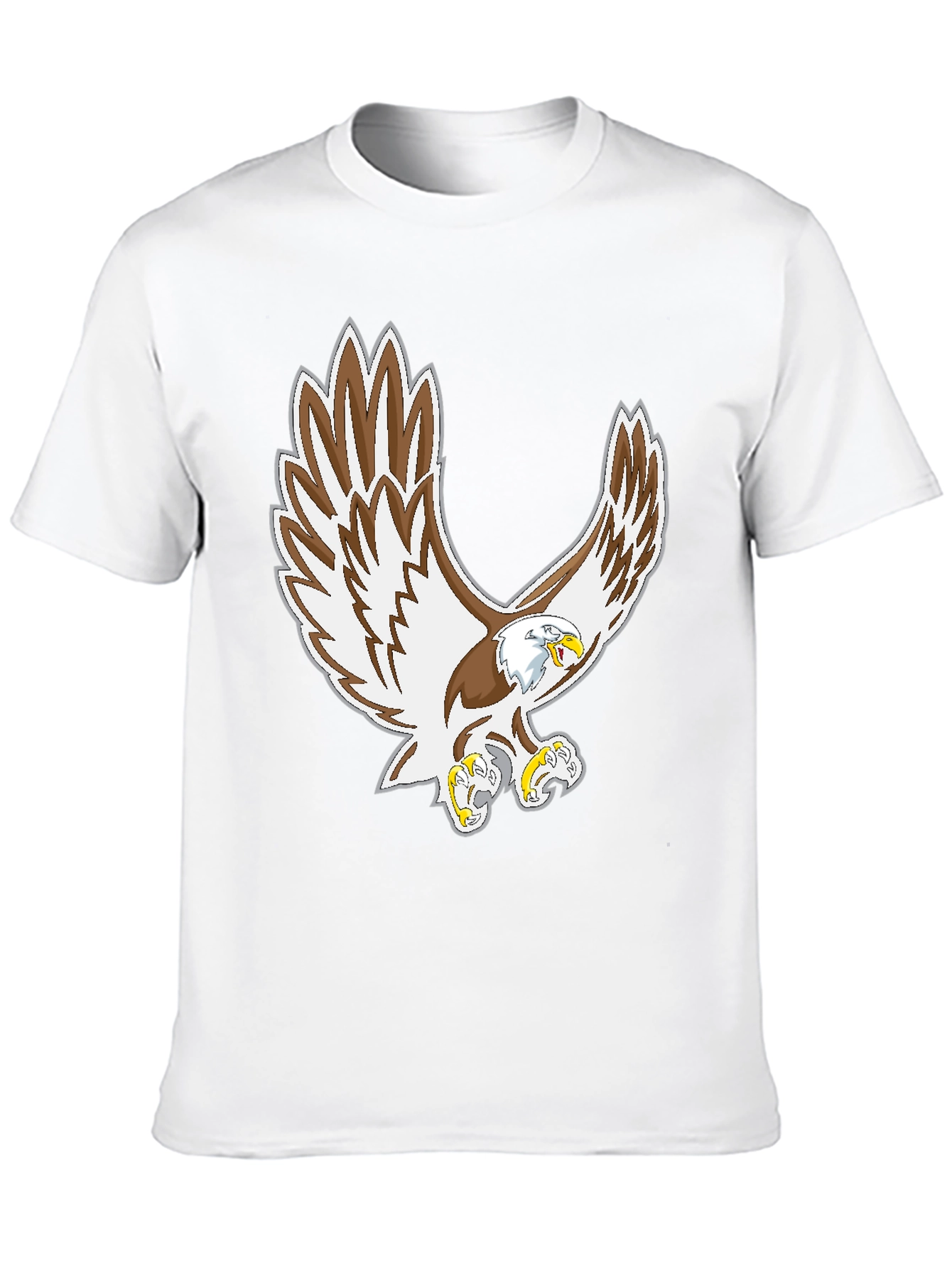Black Eagle Graphic Tee - Men's Short Sleeve - 10