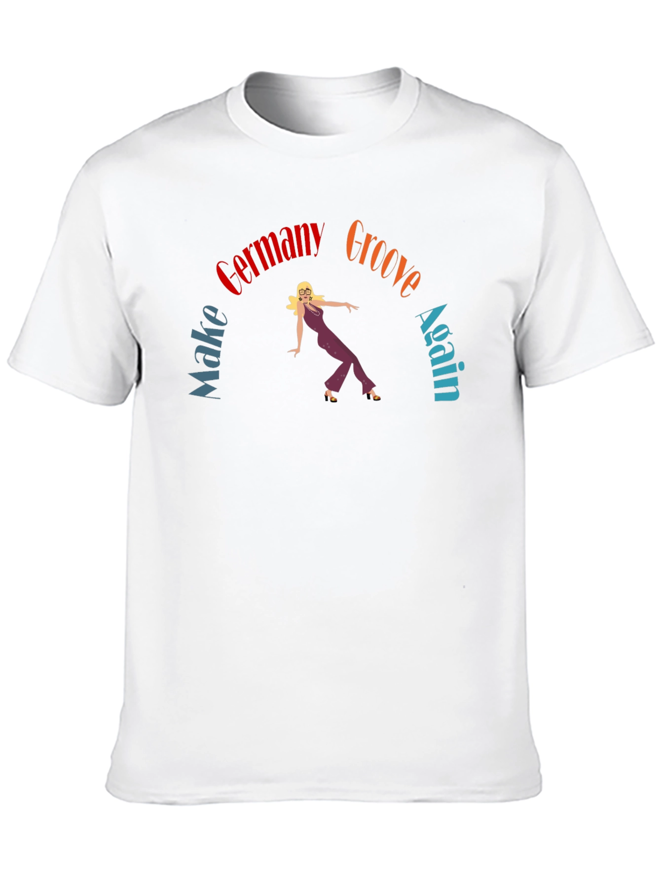 Black Make Germany Groove Again T-Shirt view 10