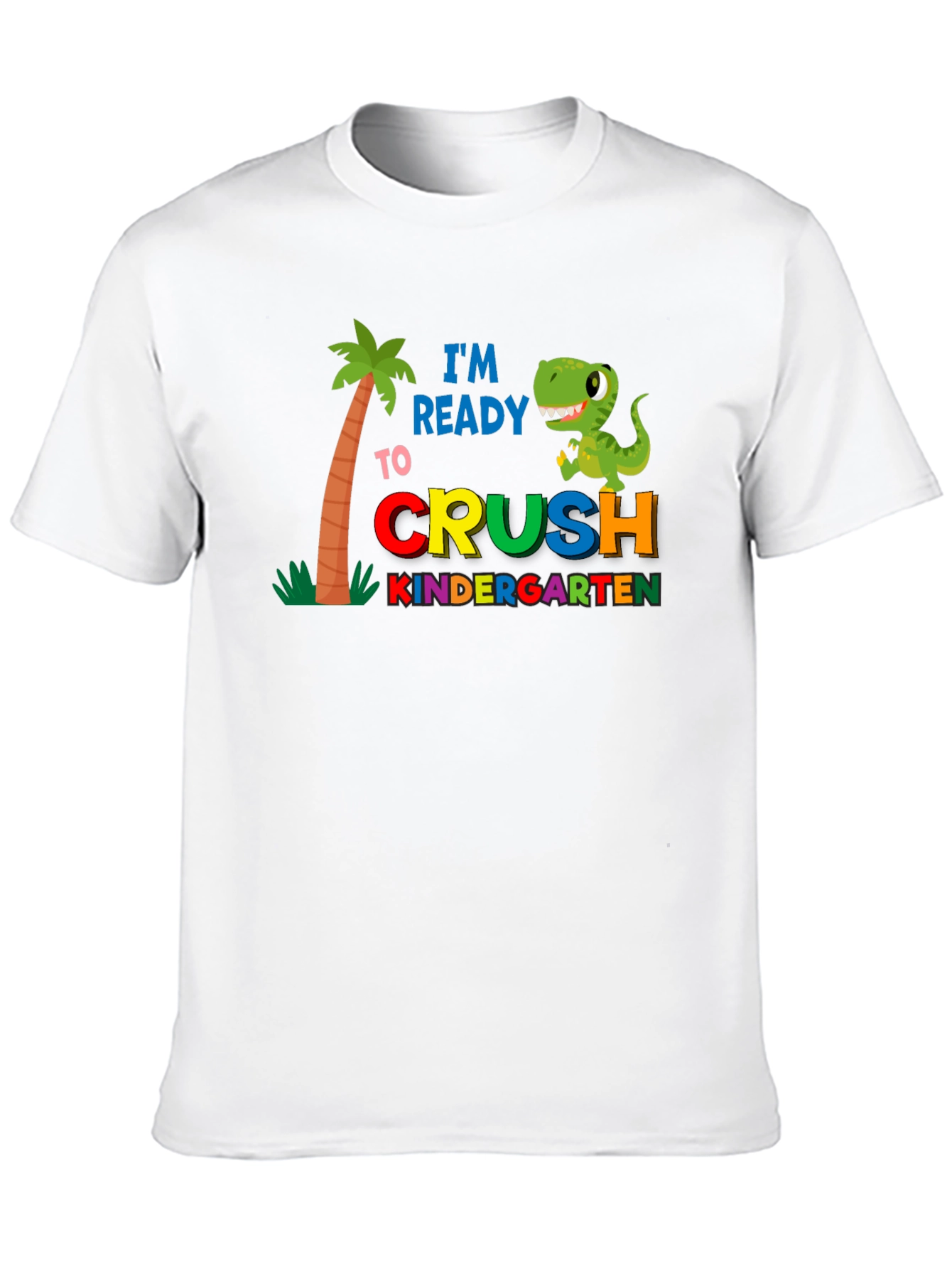 Black Ready to Crush Kindergarten T-Shirt view 10