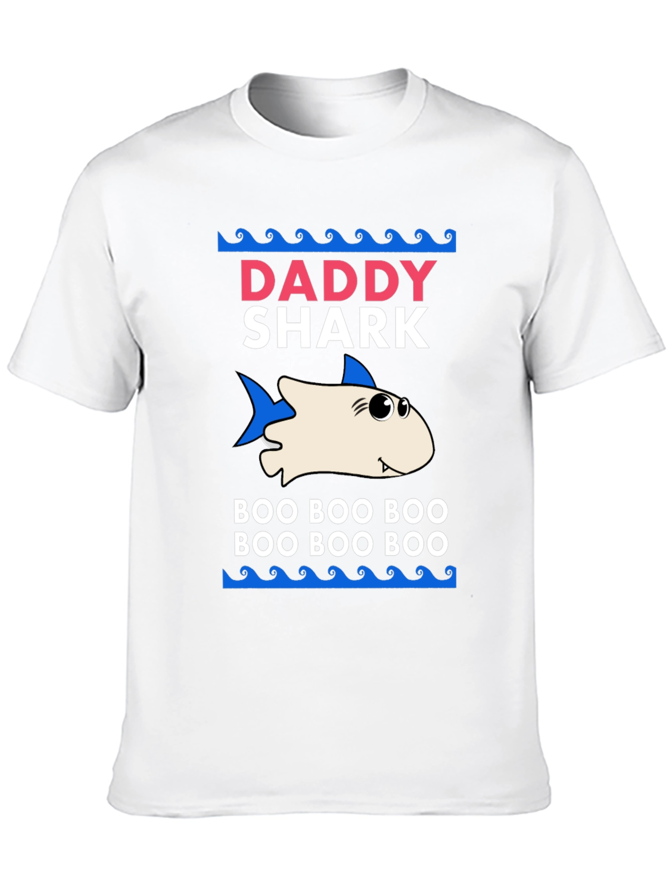 Daddy Shark Graphic Tee - "Boo Boo Boo" - 10