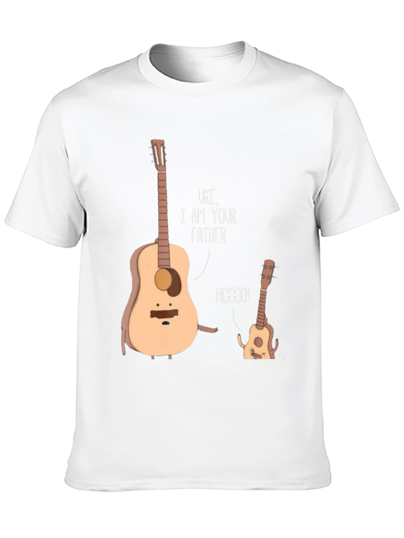 Black Uke I Am Your Father Funny Music T-Shirt view 10