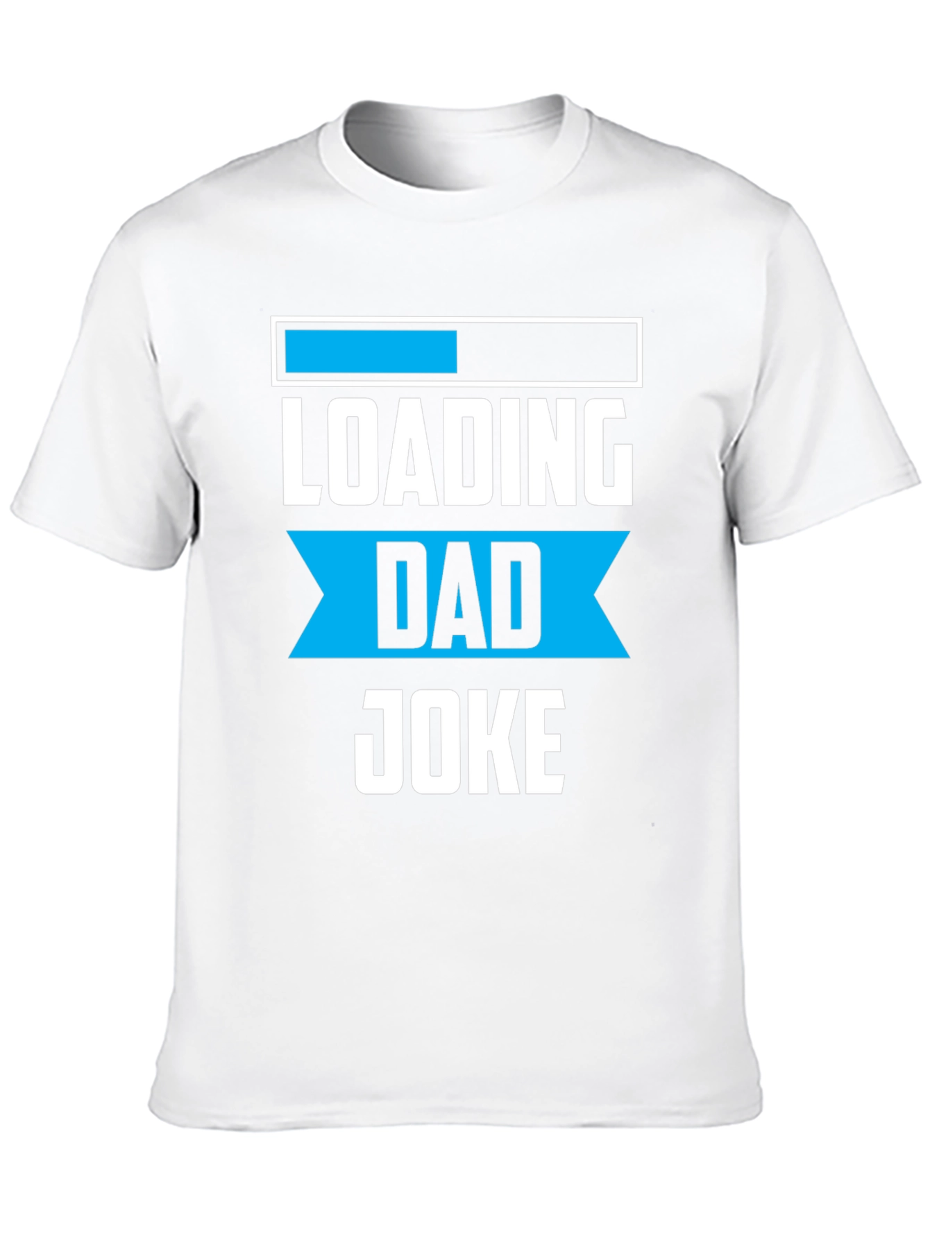 Black Loading Dad Joke Graphic Tee - Funny Father's Day Shirt view 10