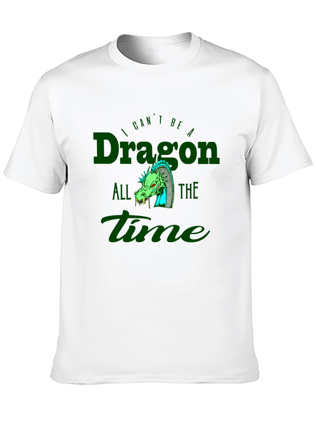 Black Dragon Graphic Tee - I Can't Be a Dragon All the Time view 10