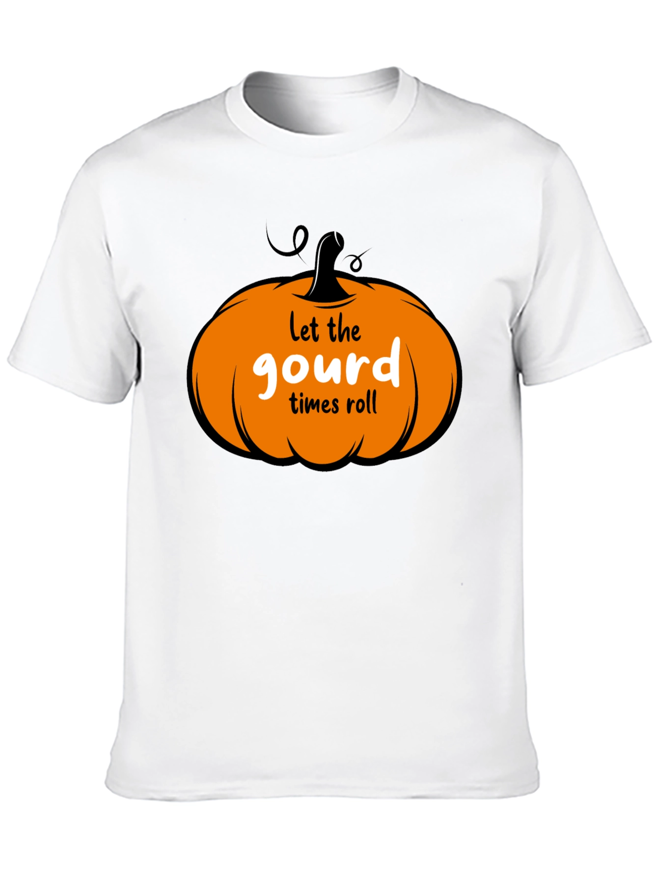 Let The Gourd Times Roll Black T-shirt - 10