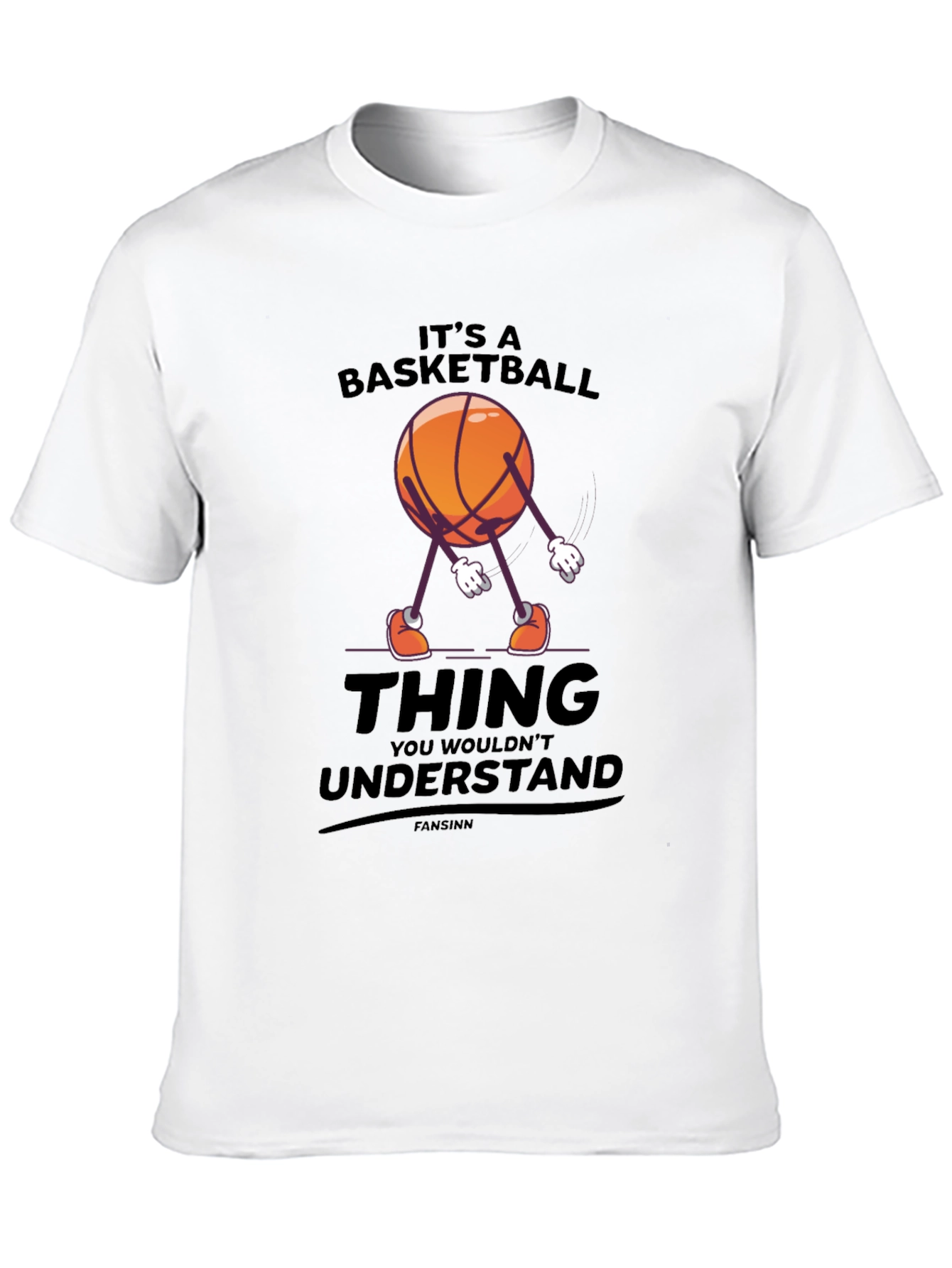 Black Basketball Thing Graphic T-Shirt view 10
