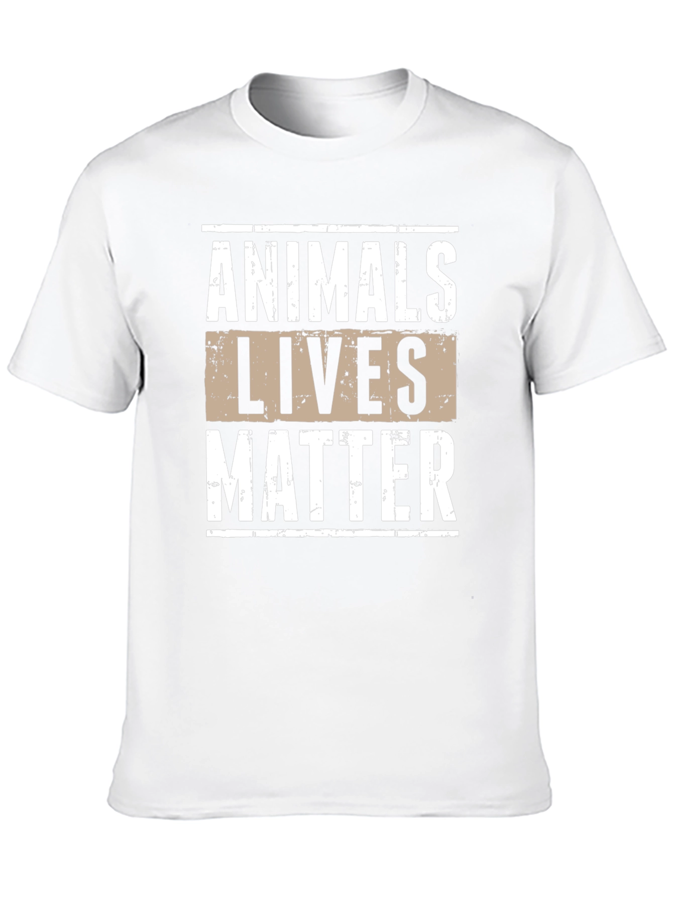 Black Animals Lives Matter Graphic Tee - Unisex view 10