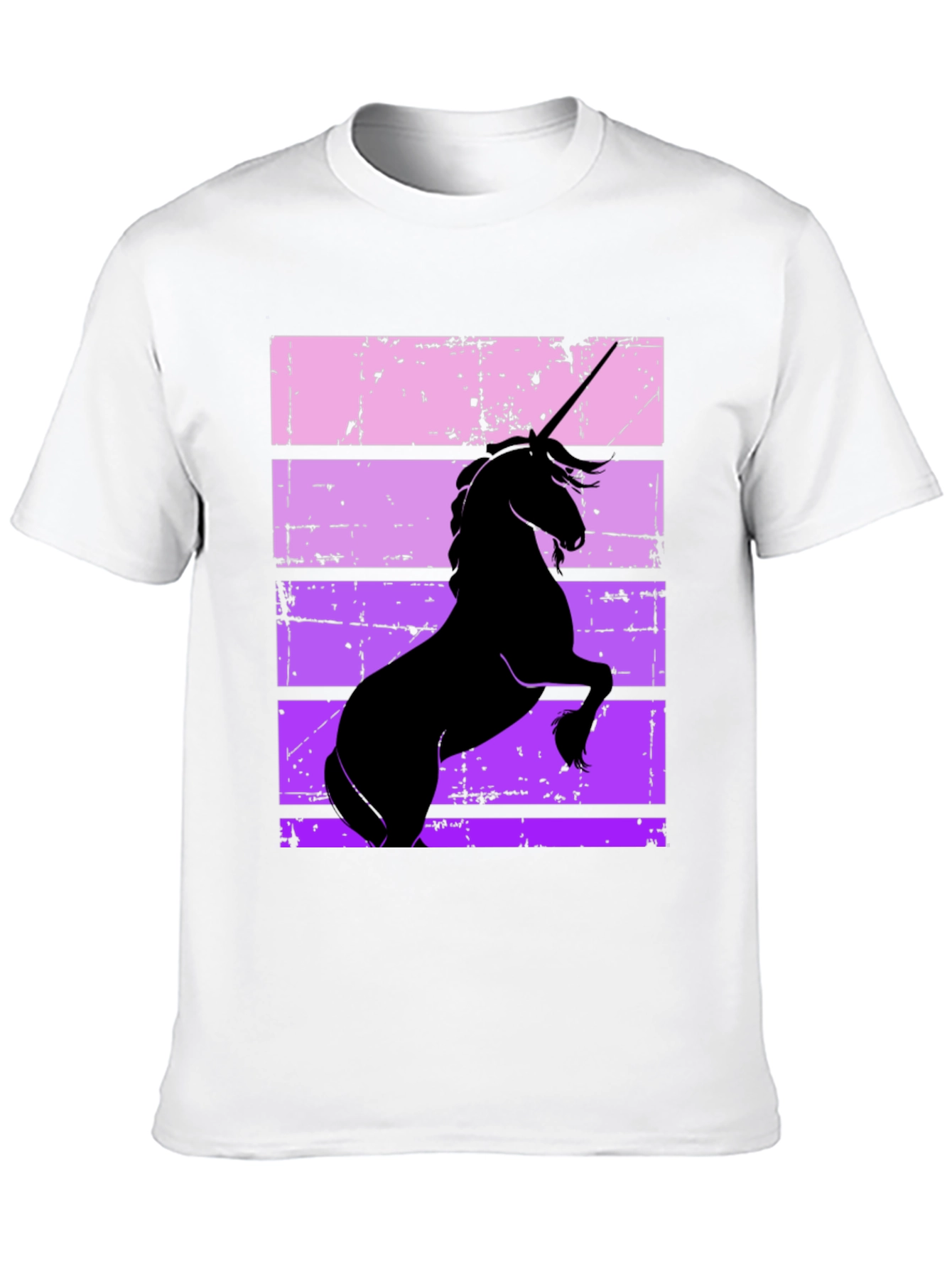 Black Unicorn Silhouette Graphic Tee view 10