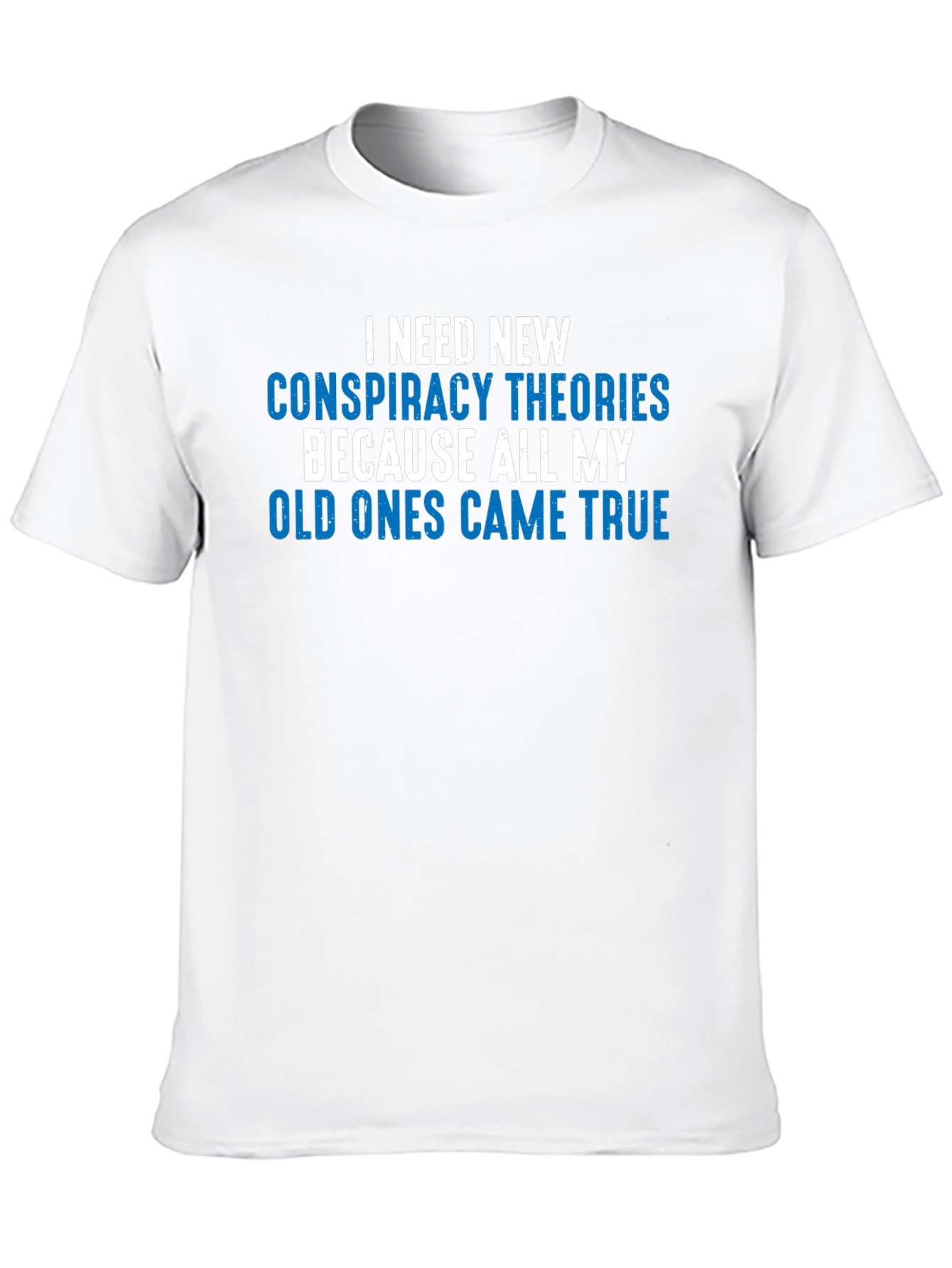 Black Conspiracy Theory T-Shirt - Truth Seeker Novelty Tee view 10