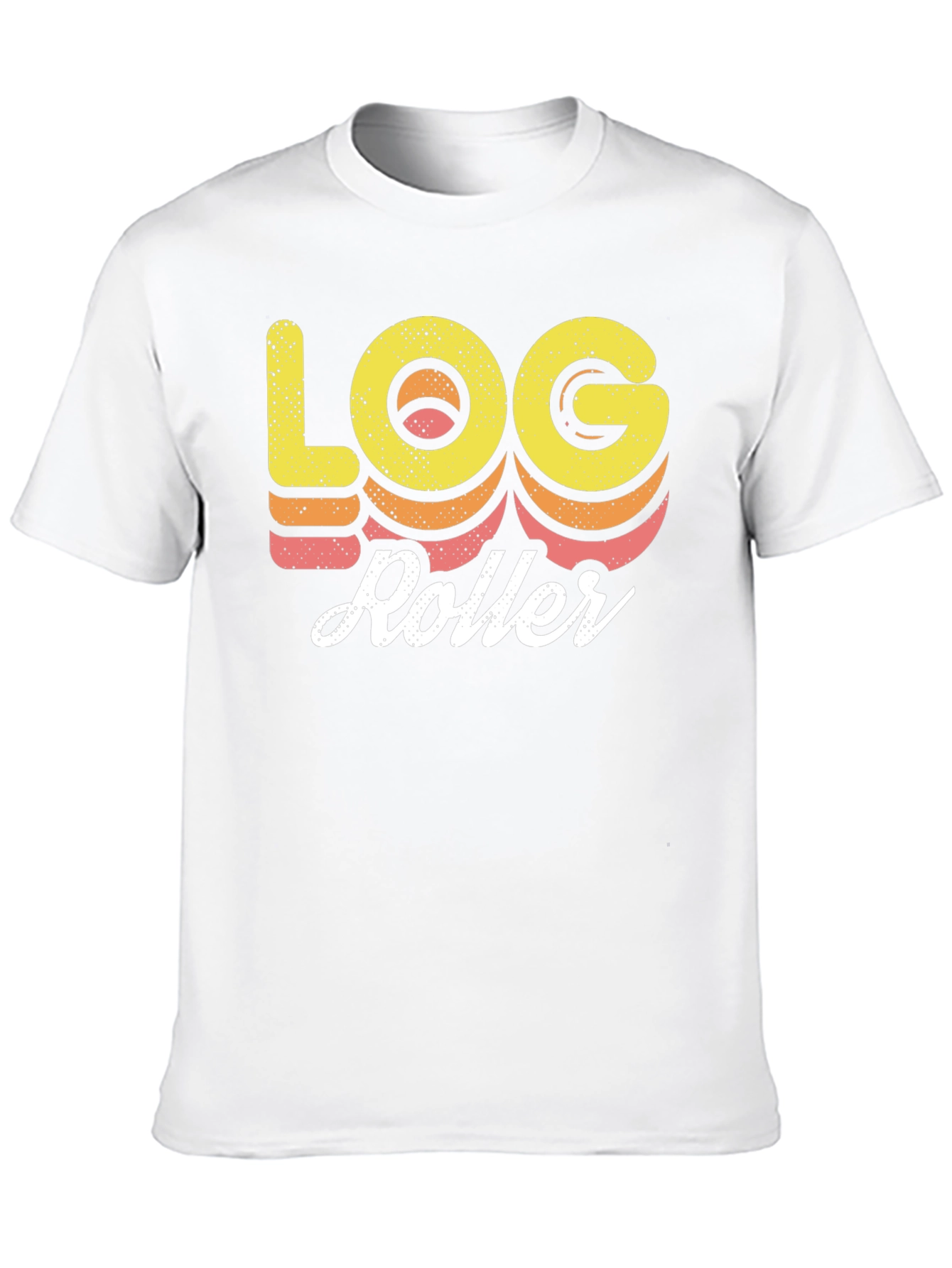 Black Log Roller Graphic T-Shirt view 10