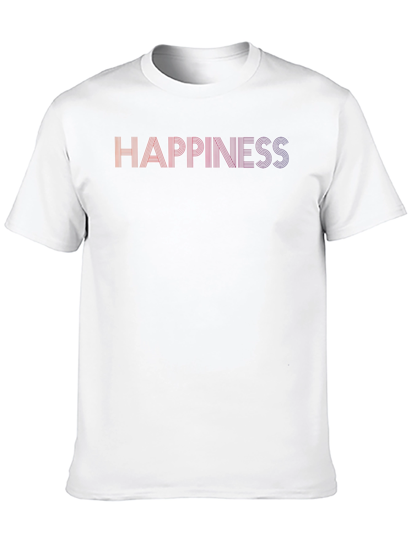 Black Happiness Graphic Tee - Retro Style view 10