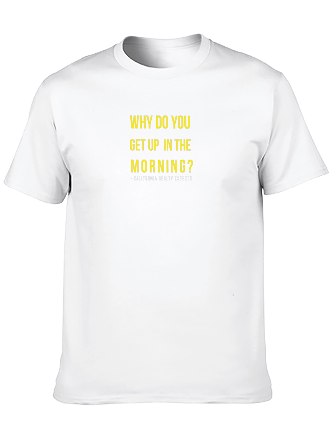 Black Why Do You Get Up Black T-Shirt view 10