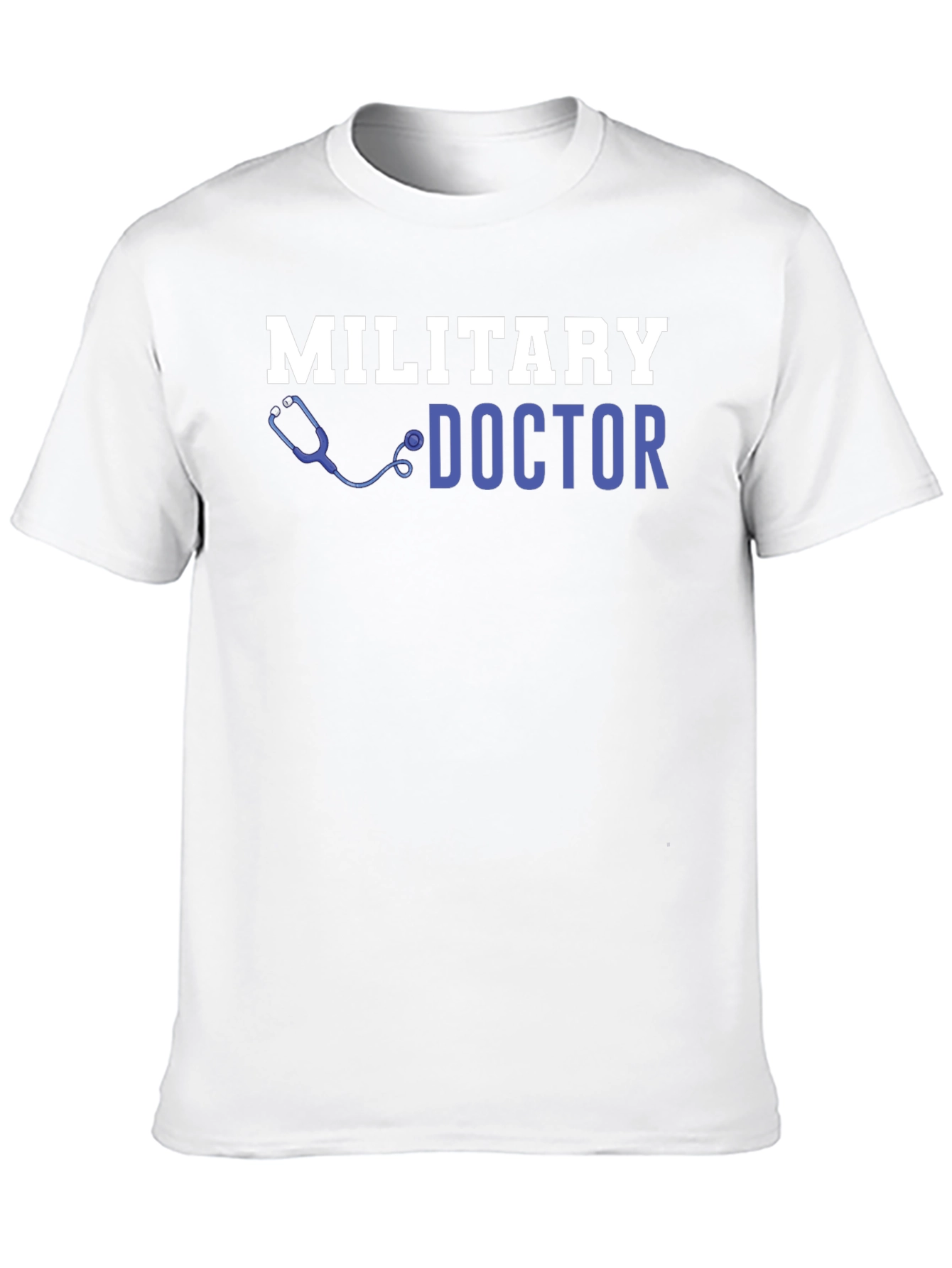 Black Military Doctor Graphic T-Shirt view 10