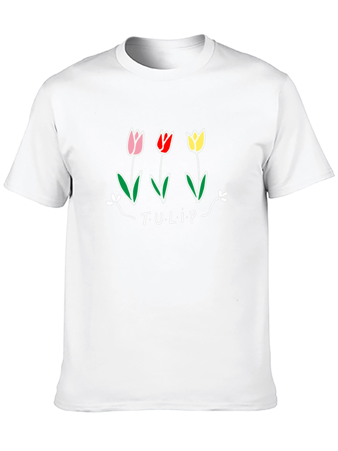 Black Tulip Graphic Tee - Casual Comfort view 10