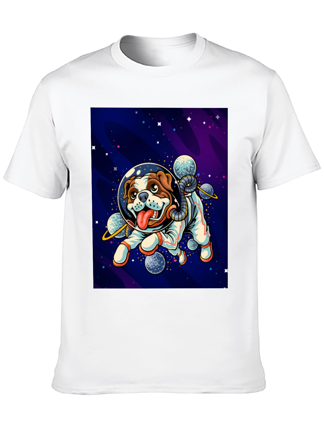 Black Dog Astronaut Graphic Tee - Black view 10