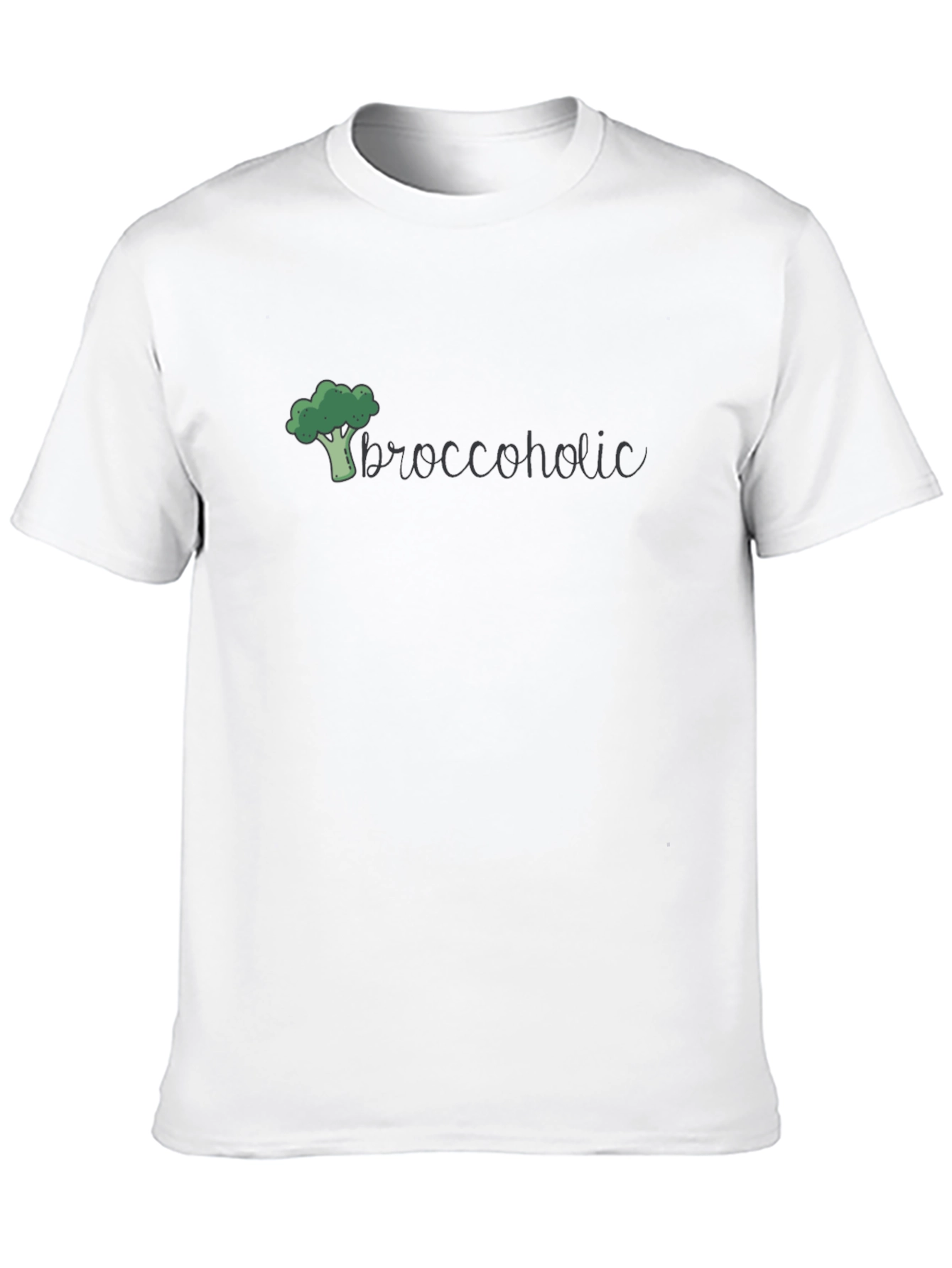 Black Broccoholic Graphic Tee view 10