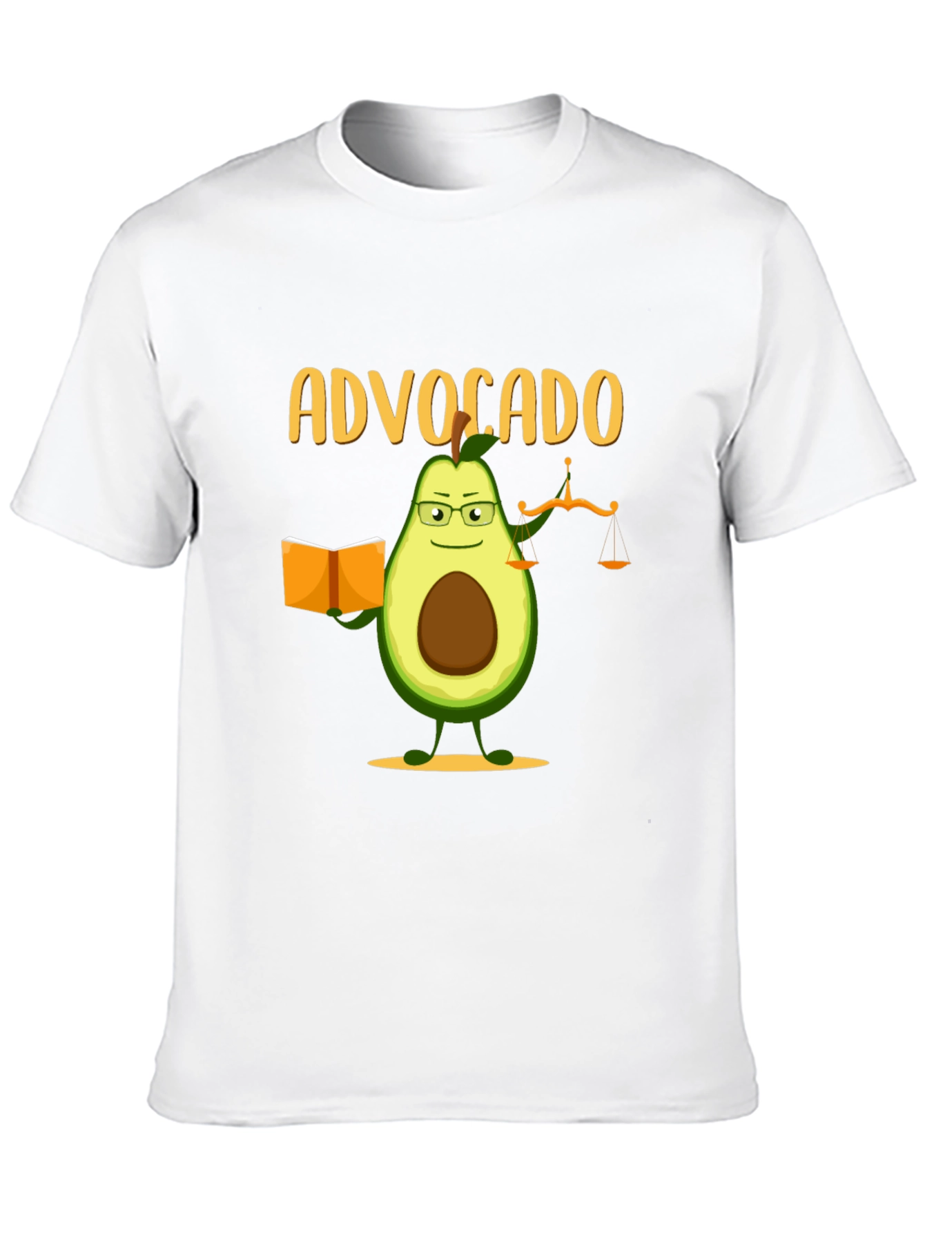 Black Advocado Lawyer T-Shirt - Funny Attorney Gift view 10
