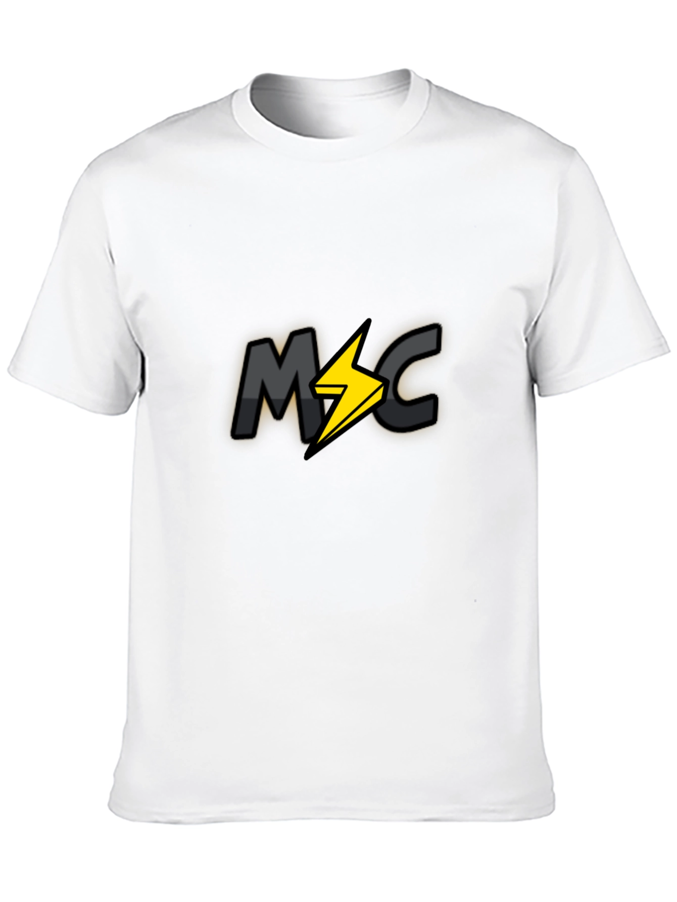 Black Black Graphic Tee - M Lightning C view 10