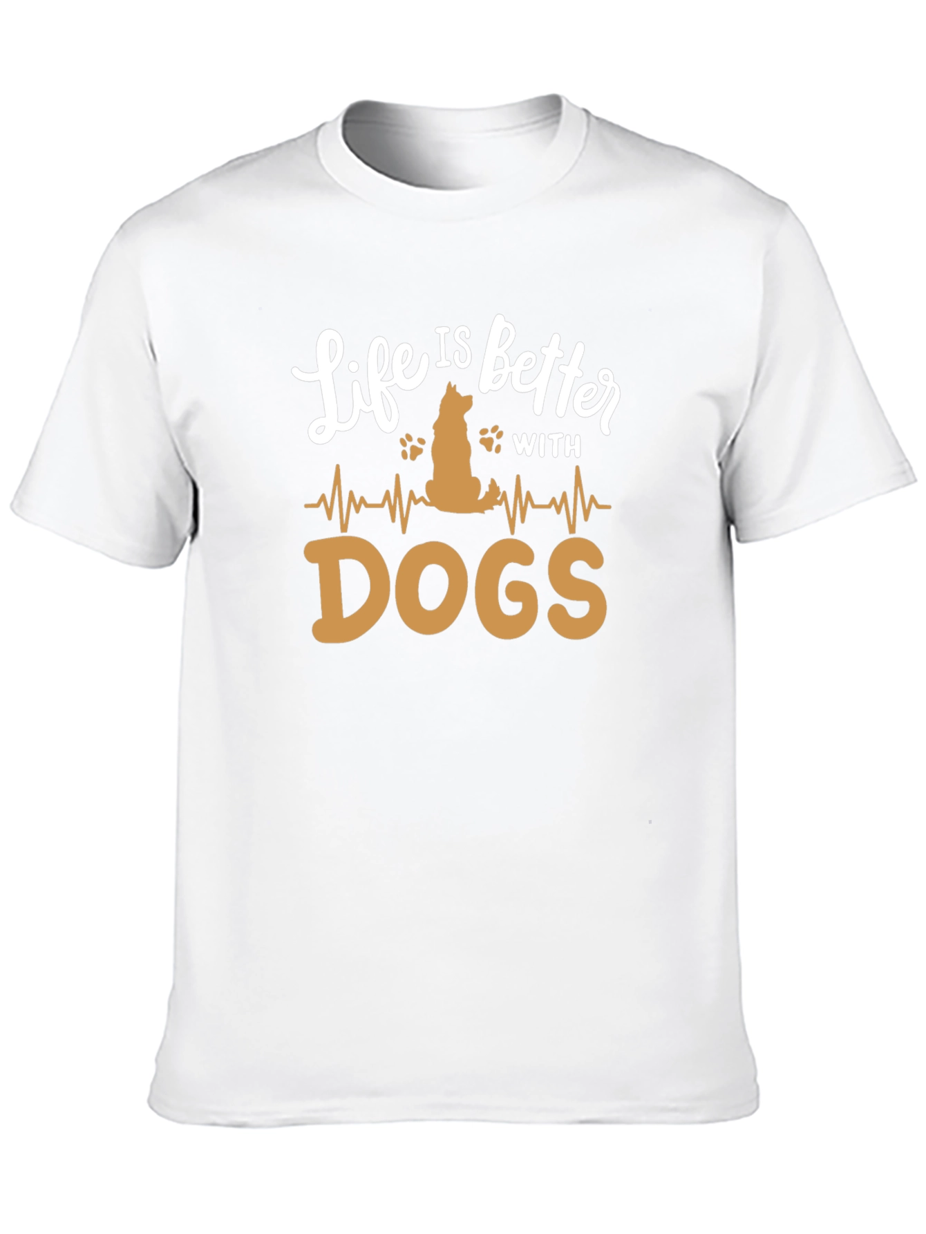 Black Life is Better with Dogs T-Shirt view 10