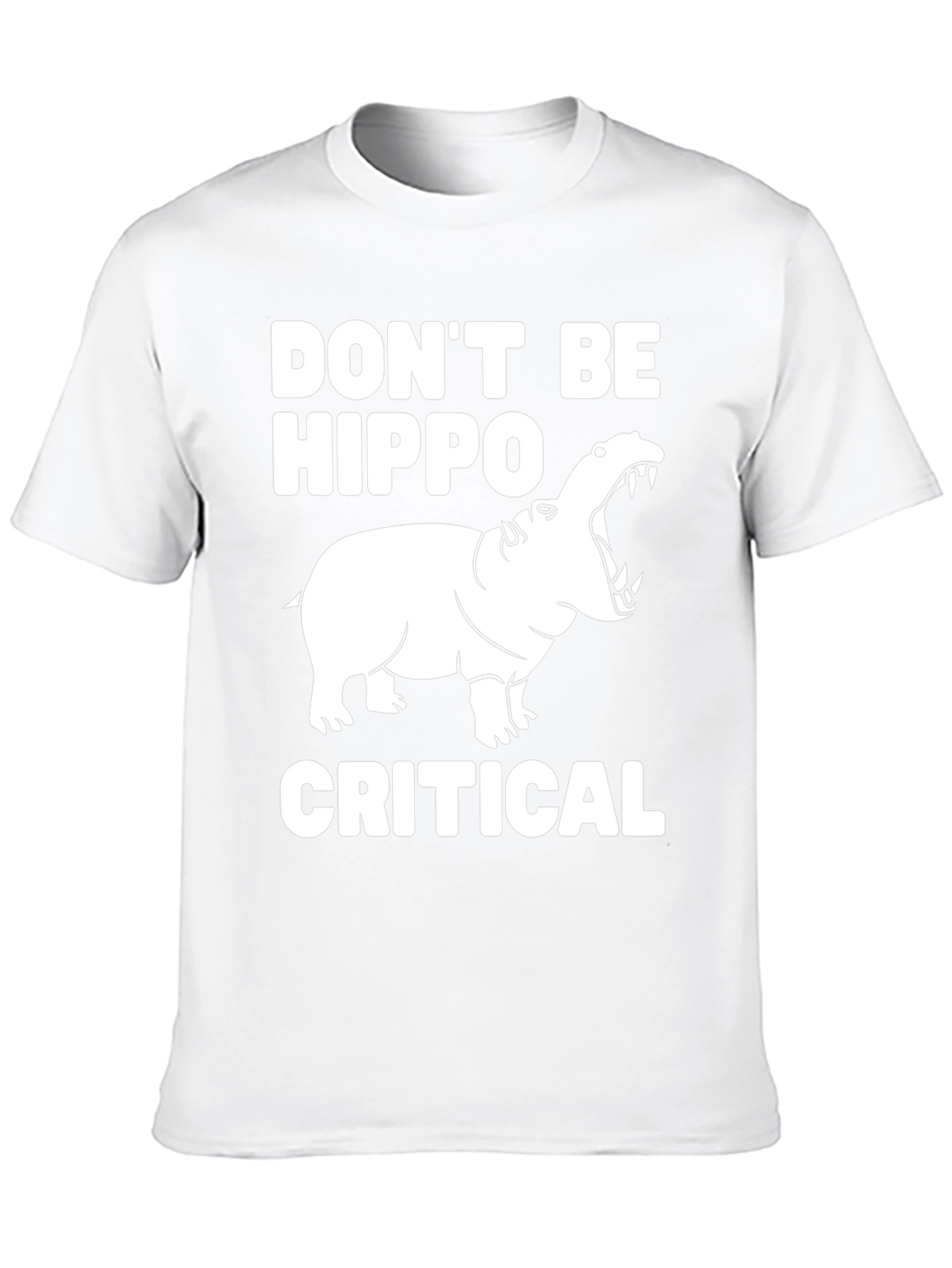 Black Don't Be Hippo-Critical Graphic Tee view 10