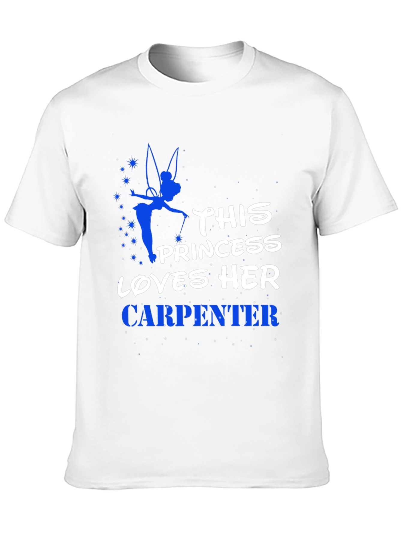 Black Princess Loves Her Carpenter Graphic Tee view 10