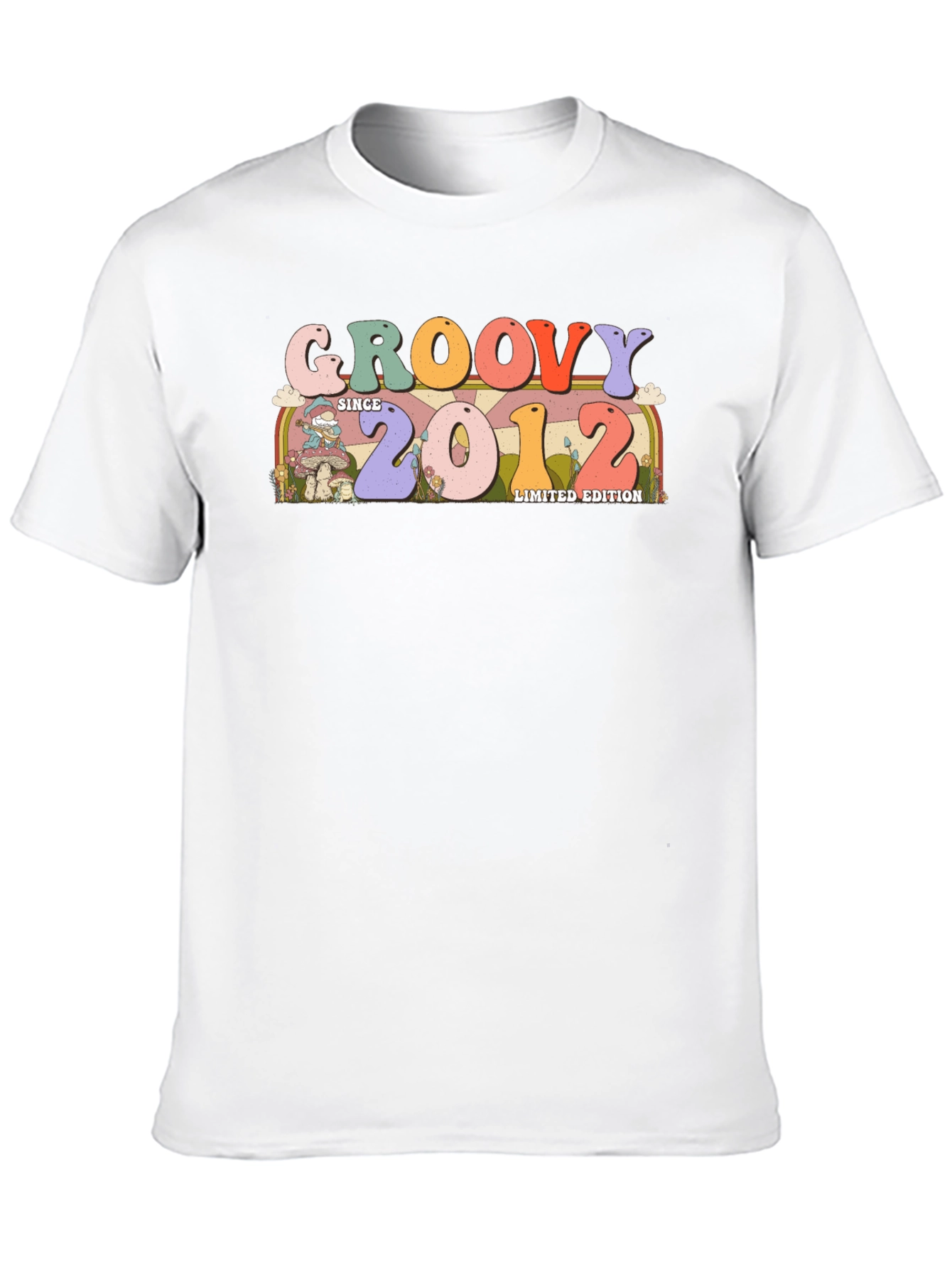 Black Groovy Since 2012 Limited Edition Black T-Shirt view 10