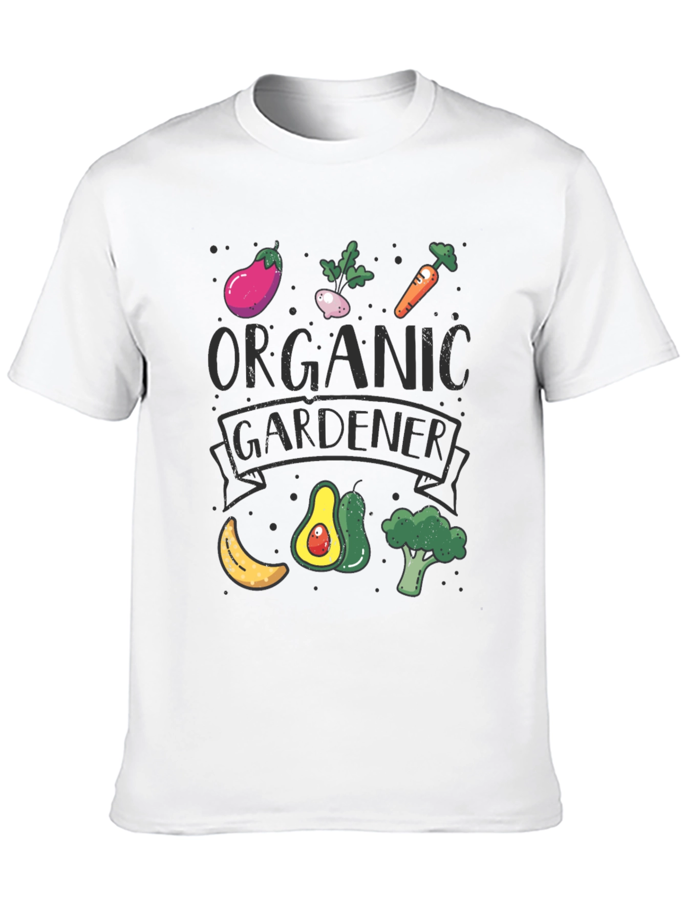 Organic Gardener Graphic T-Shirt - Black - 10