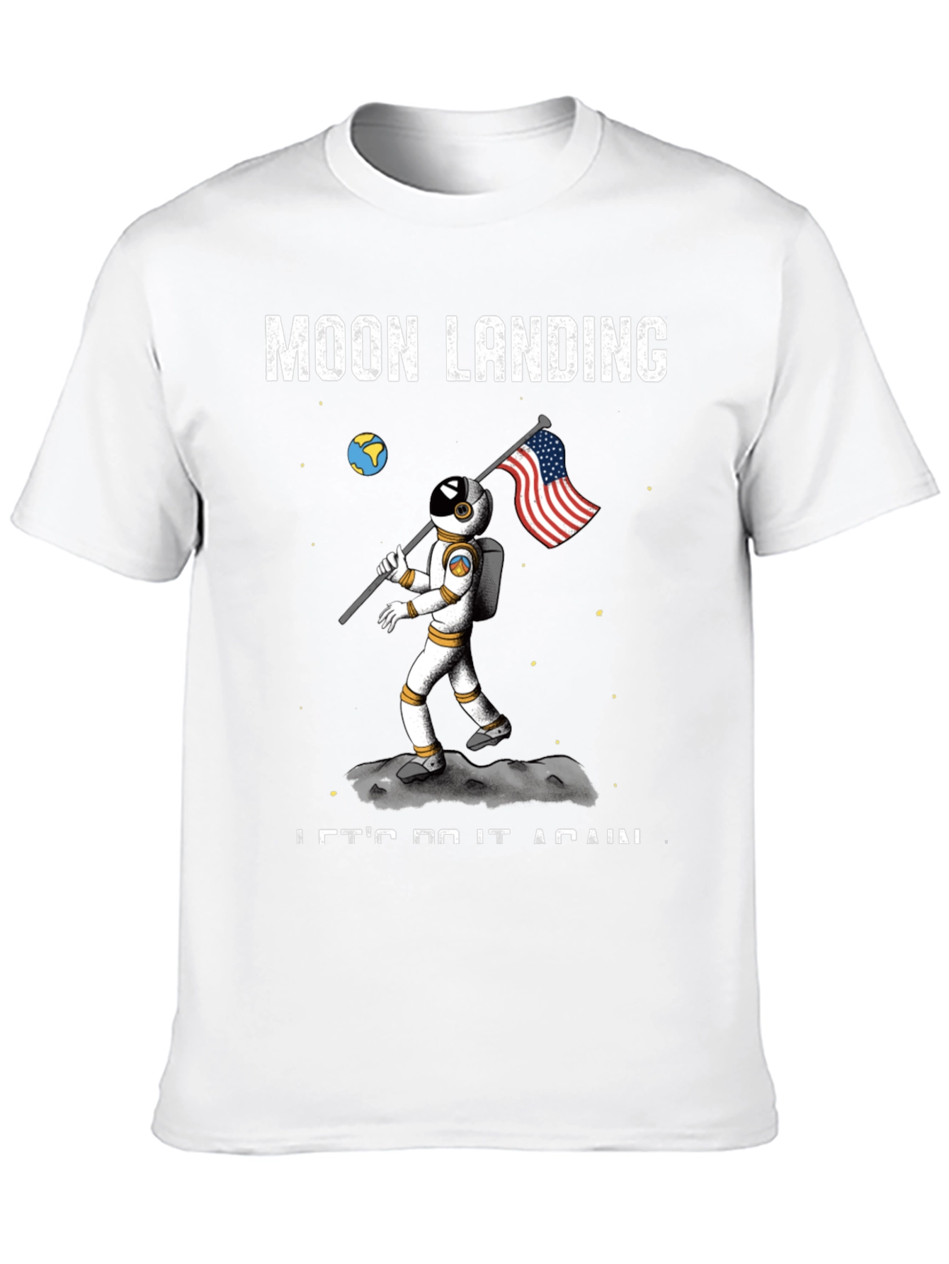 Black Moon Landing T-Shirt - Let's Do It Again view 10