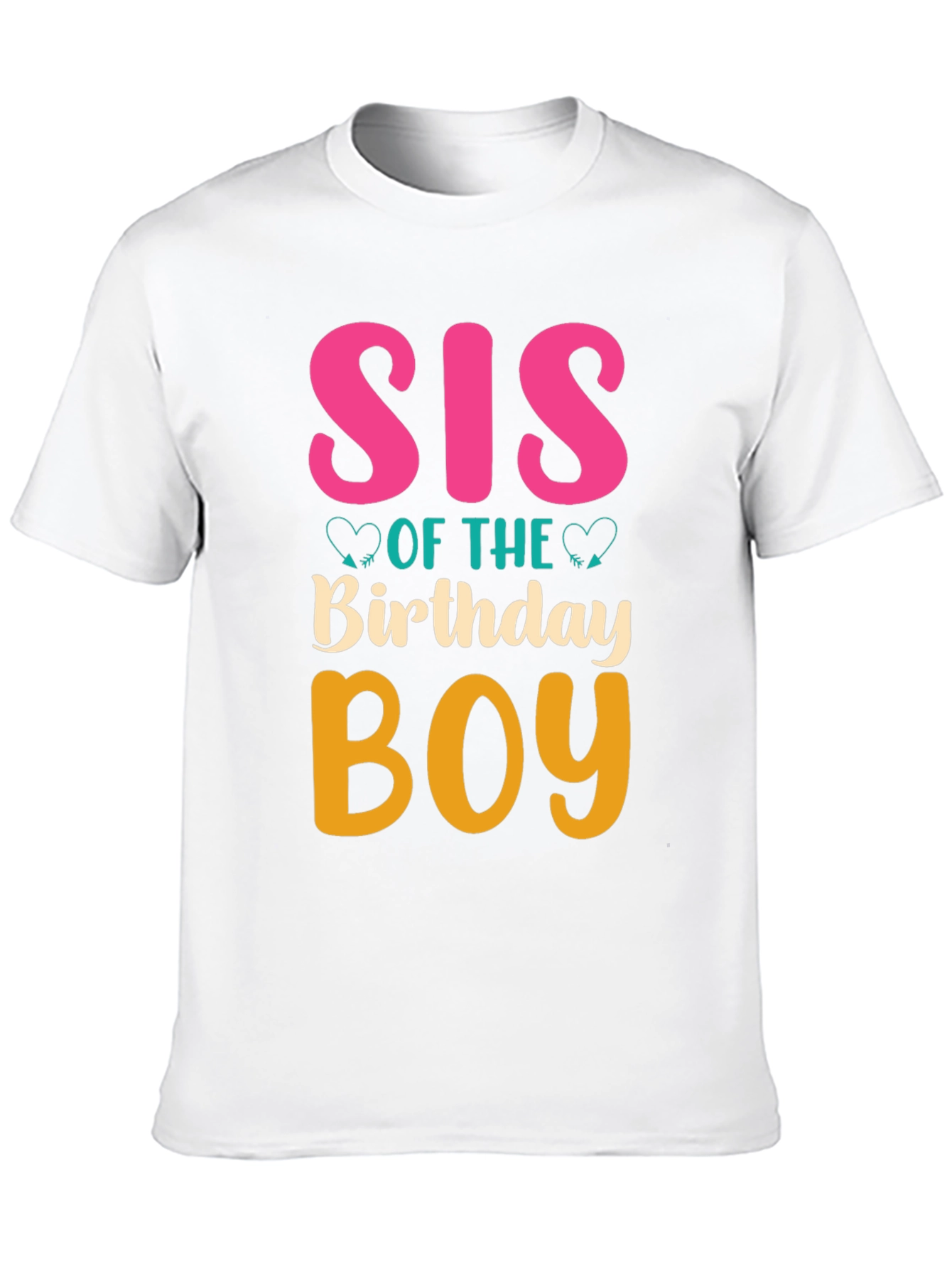Black Sis of the Birthday Boy T-Shirt view 10