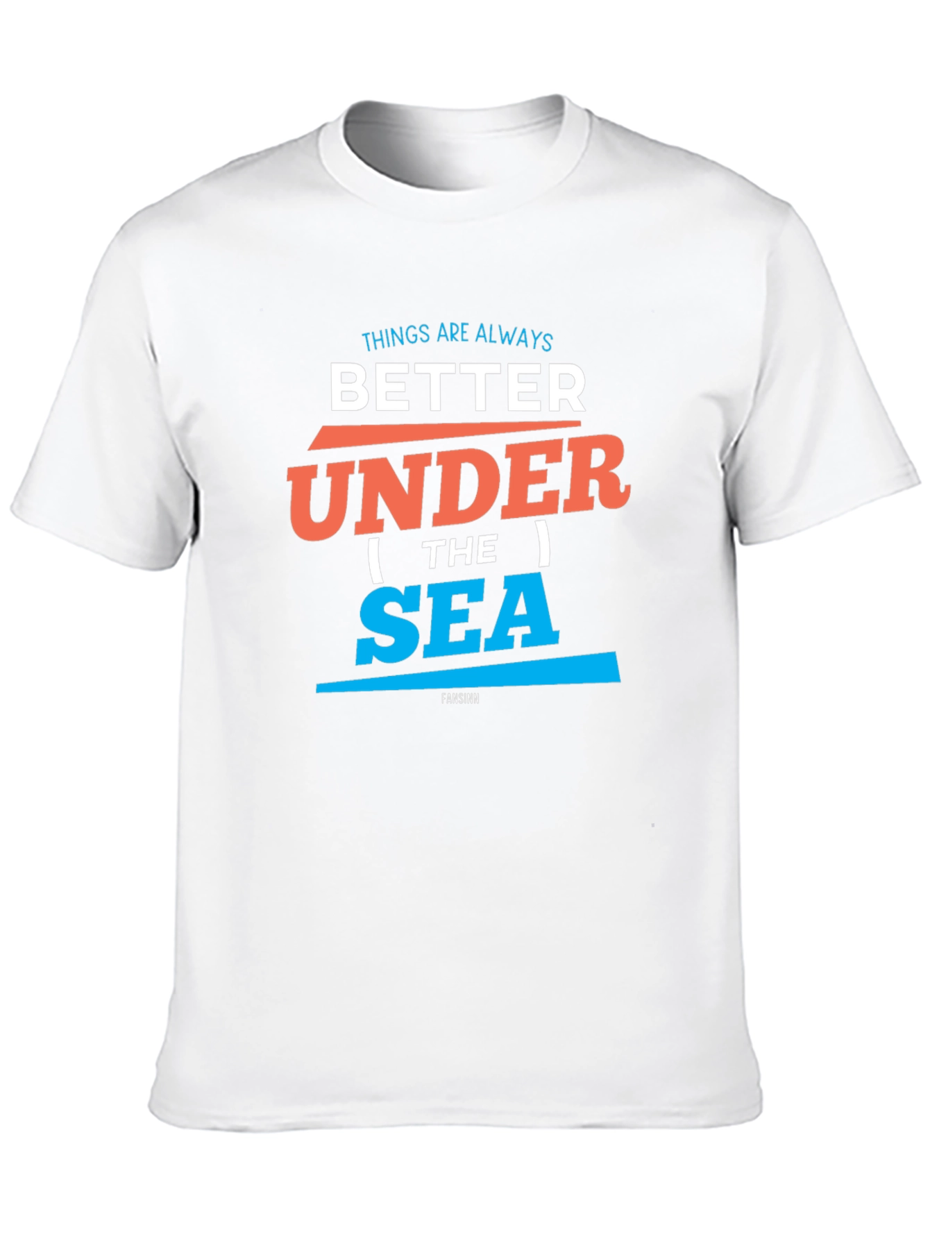 Black Better Under the Sea Graphic Tee - Black Cotton T-Shirt view 10