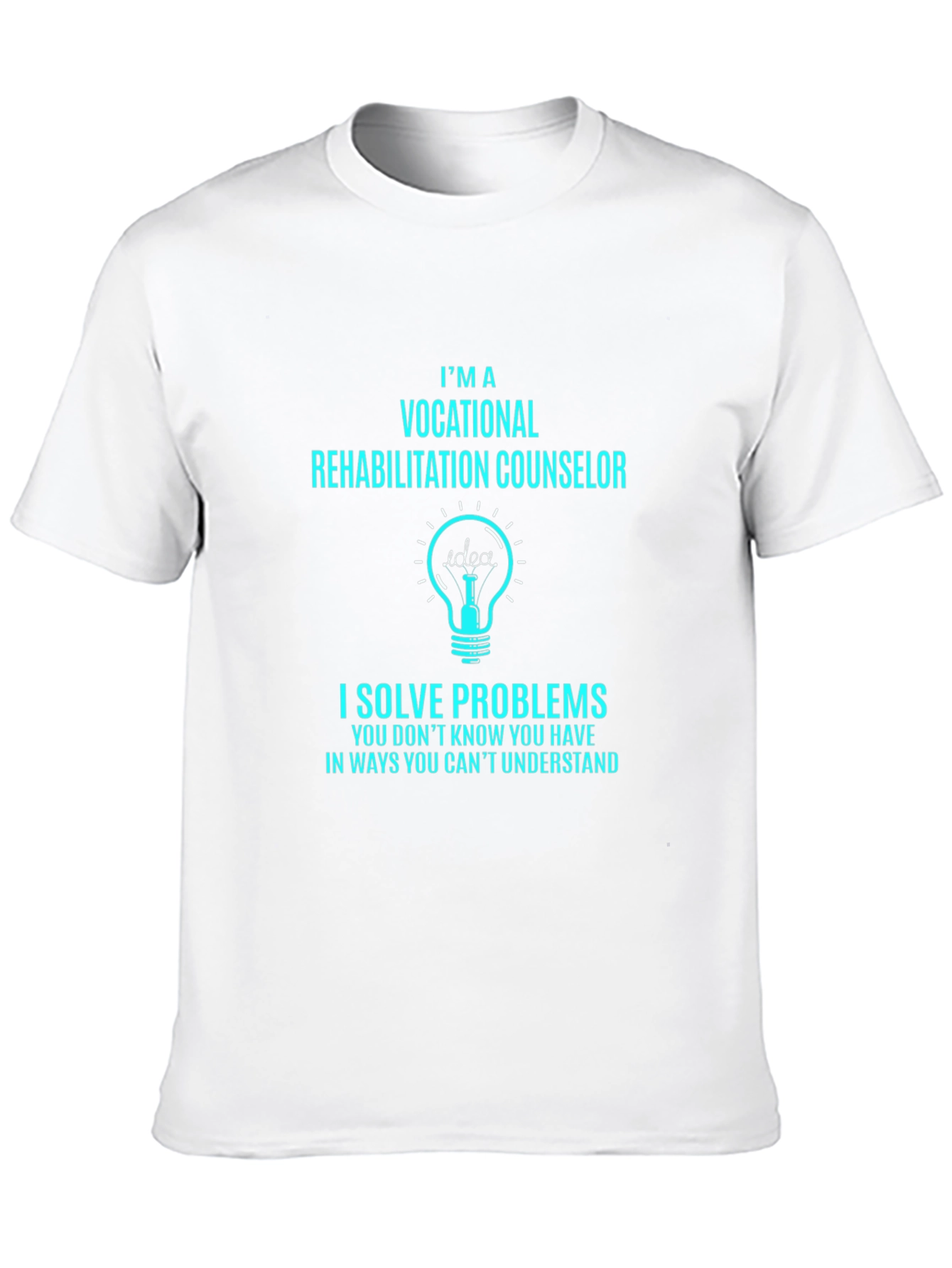 Black Vocational Rehabilitation Counselor T-Shirt view 10