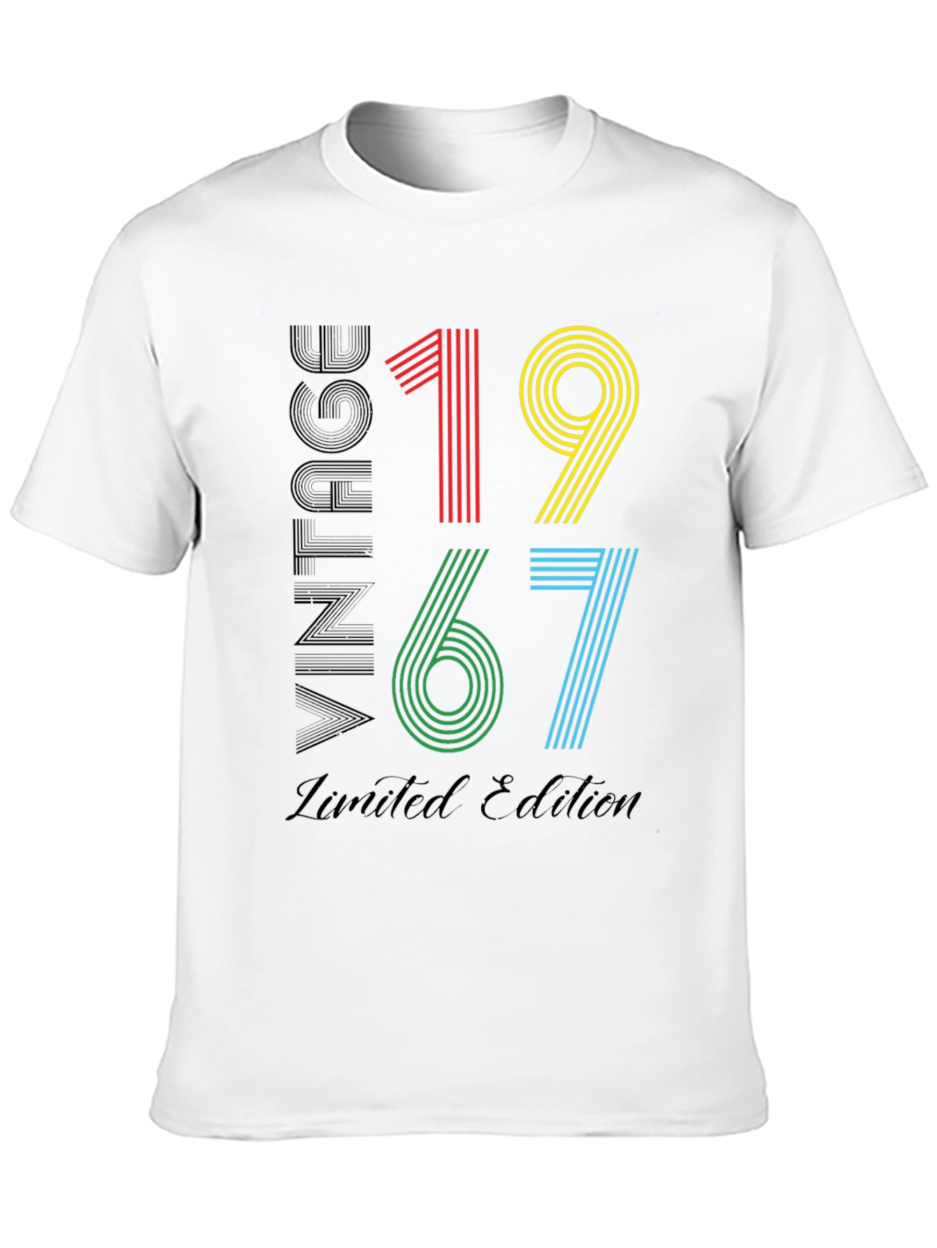 Black Vintage 1967 Limited Edition Graphic T-Shirt view 10