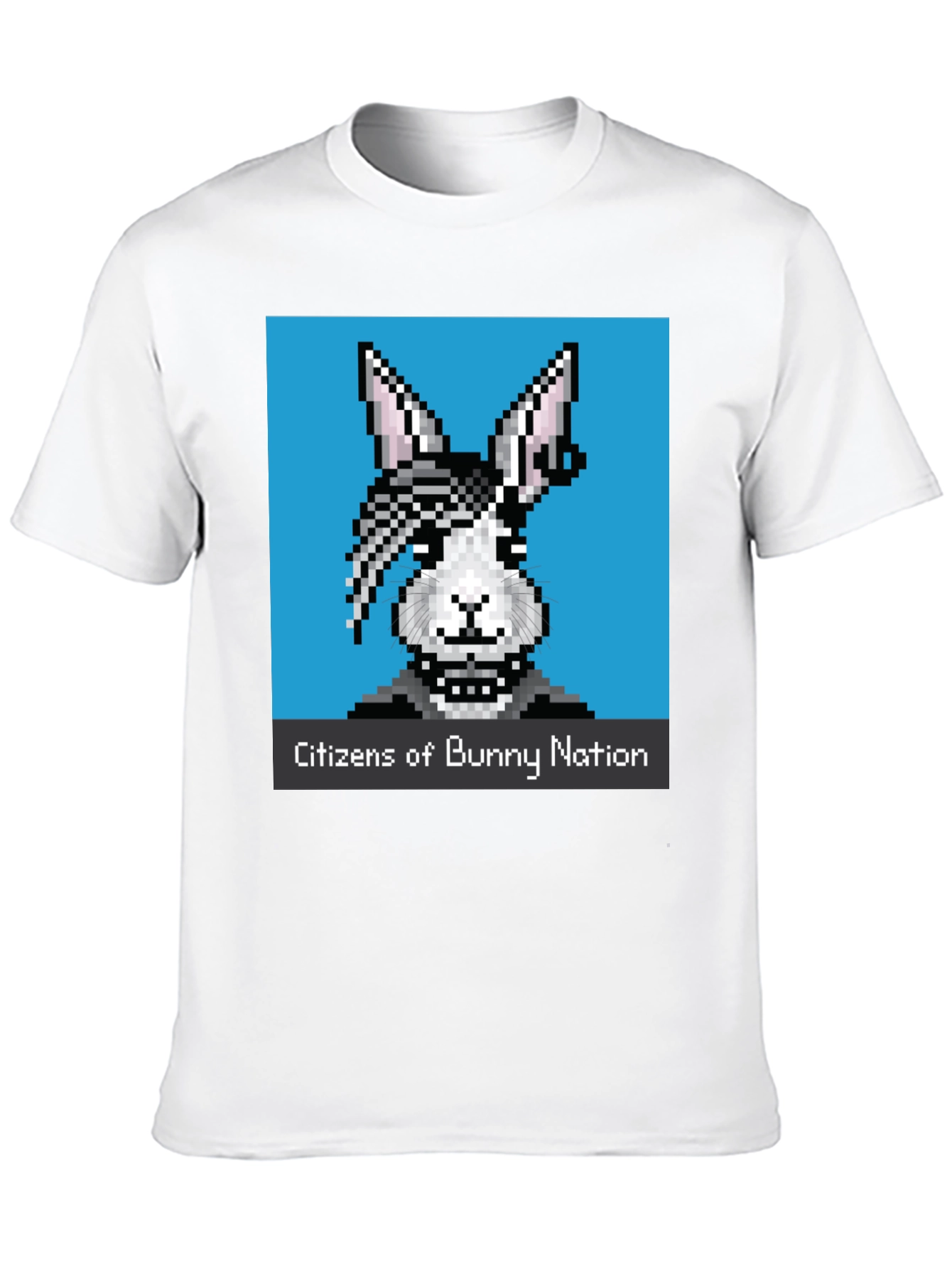 Black Citizens of Bunny Nation Graphic Tee view 10