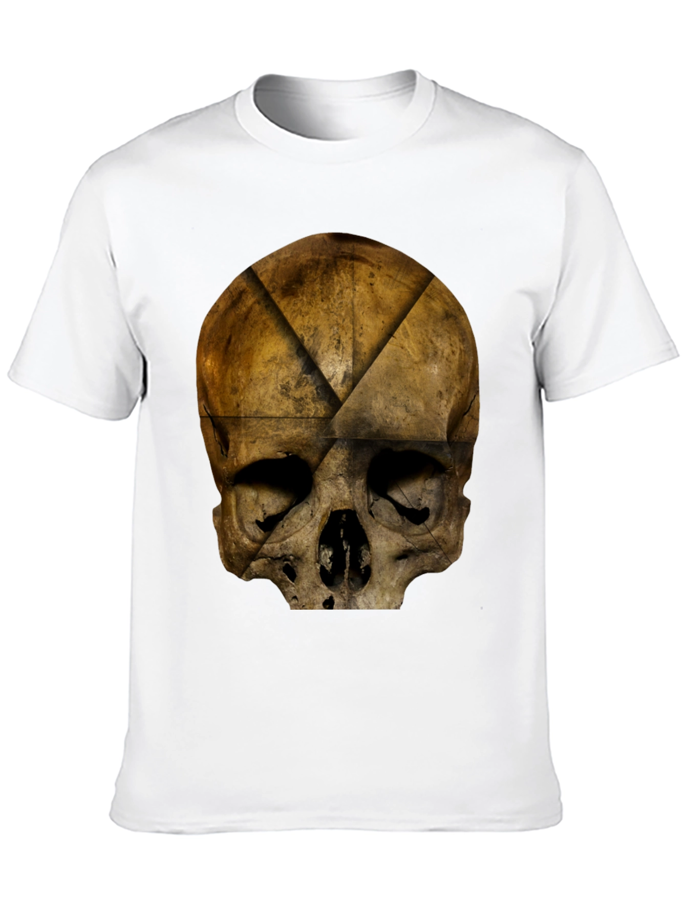 Black Skull Graphic Print T-Shirt - Dark Grunge Style view 10