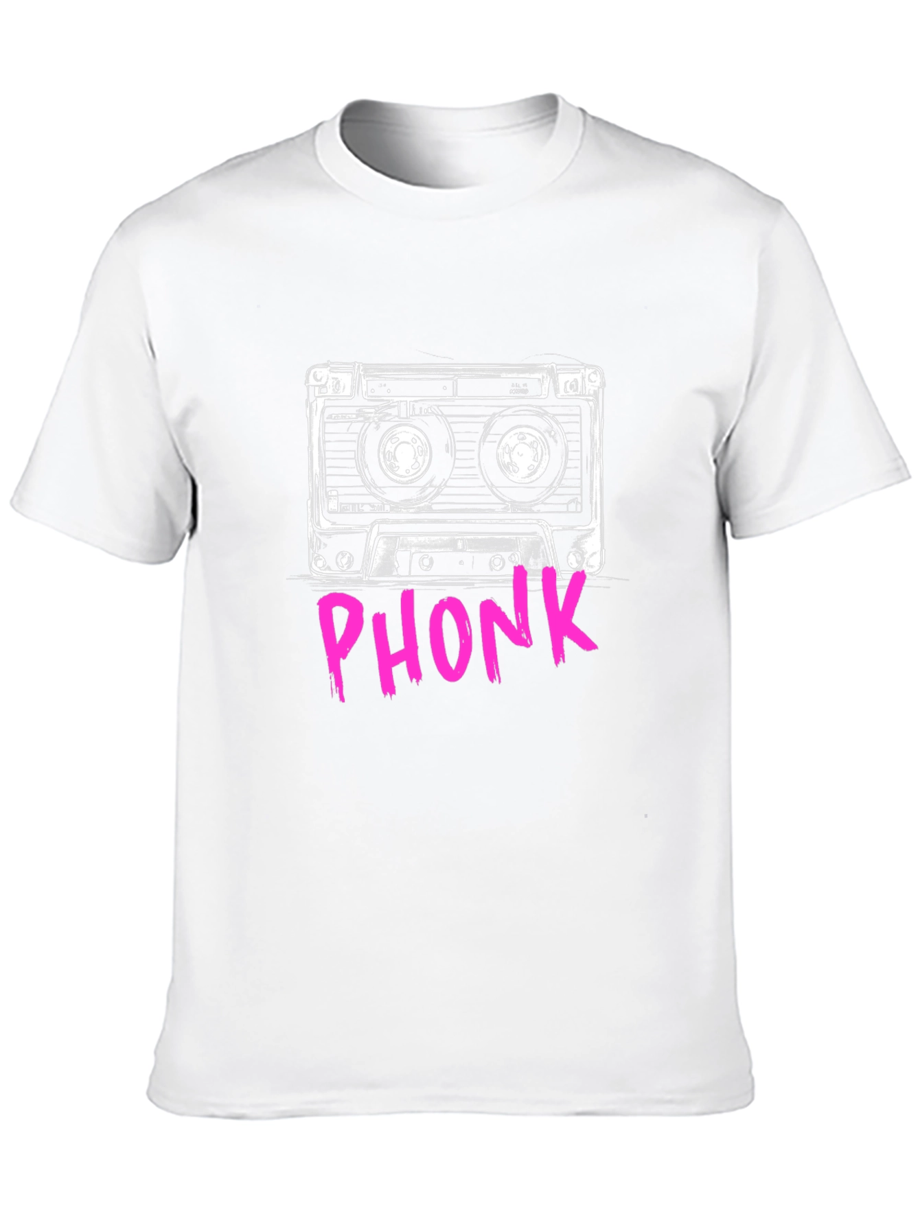 Phonk Cassette Tape Graphic T-Shirt - 10