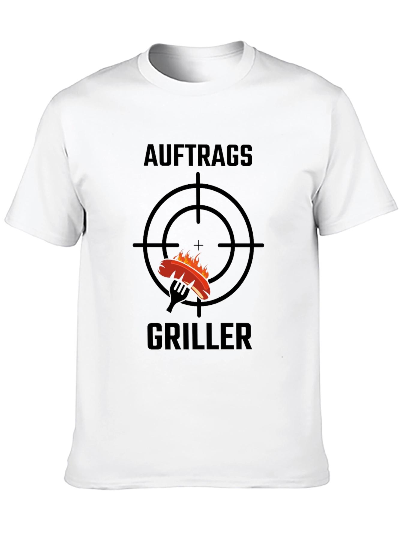 Black Auftrags Griller Graphic Tee view 10