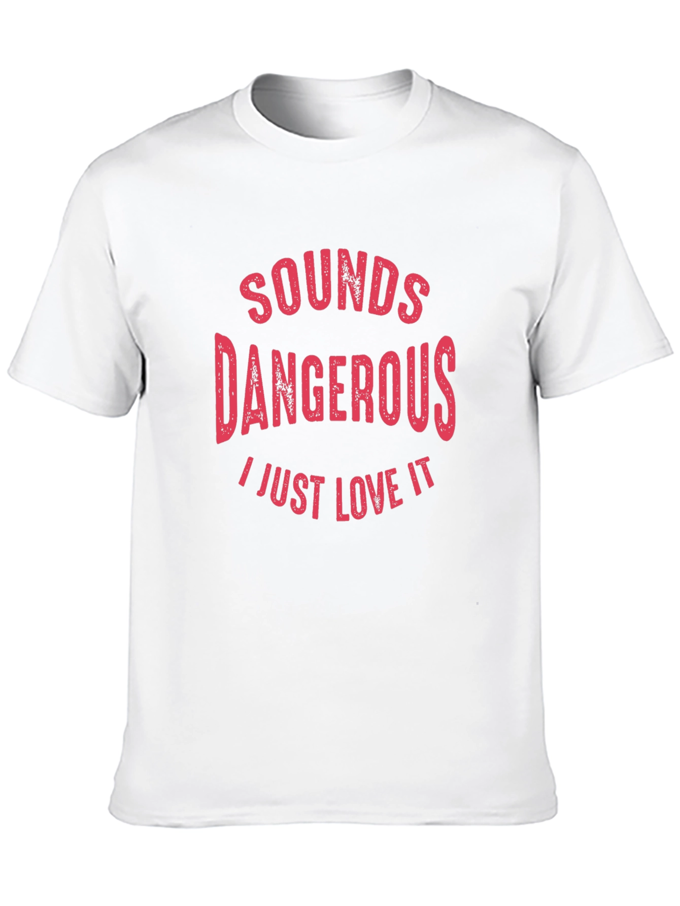 Black Sounds Dangerous Graphic Tee - I Just Love It T-Shirt view 10