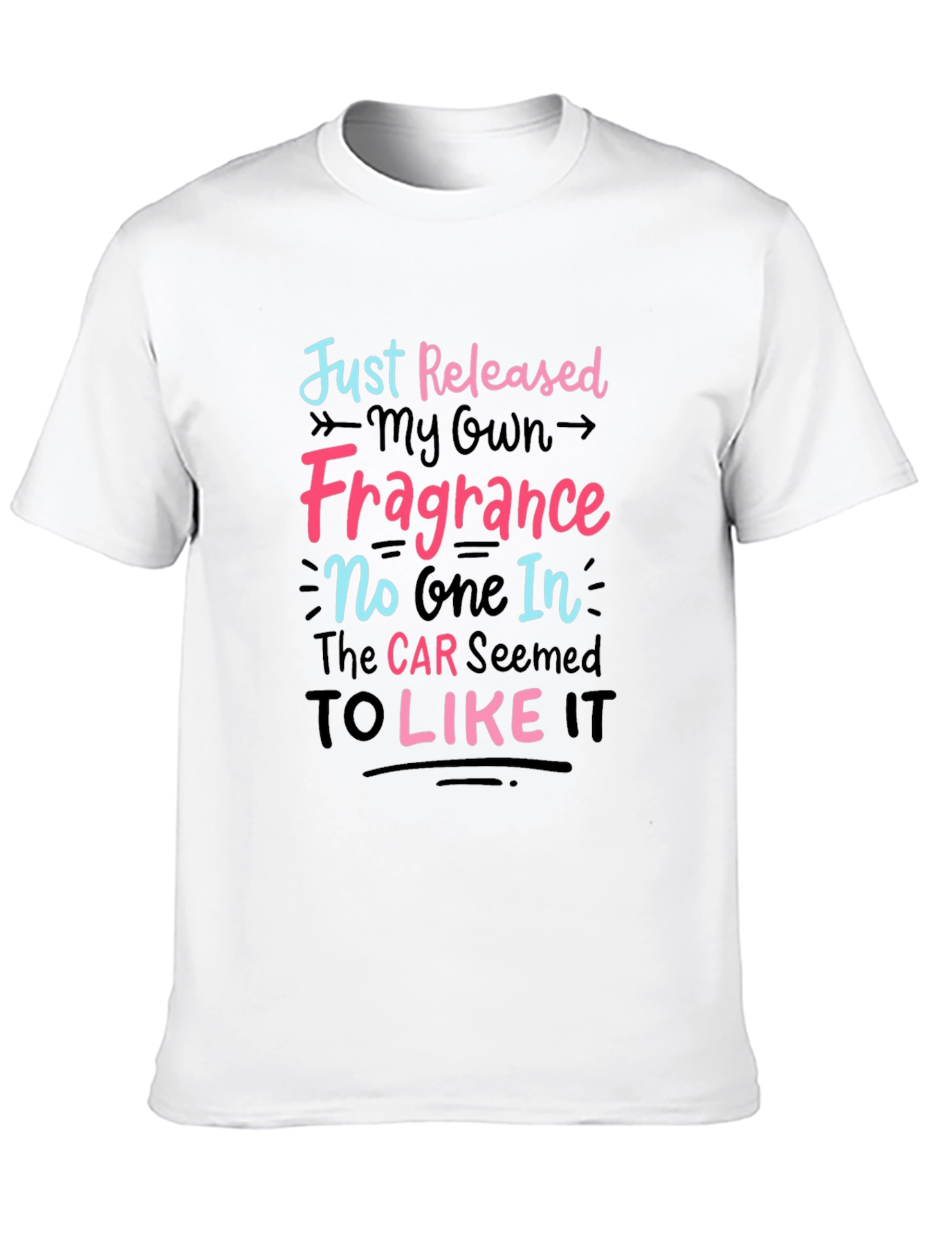 Black Humorous Fragrance T-Shirt view 10