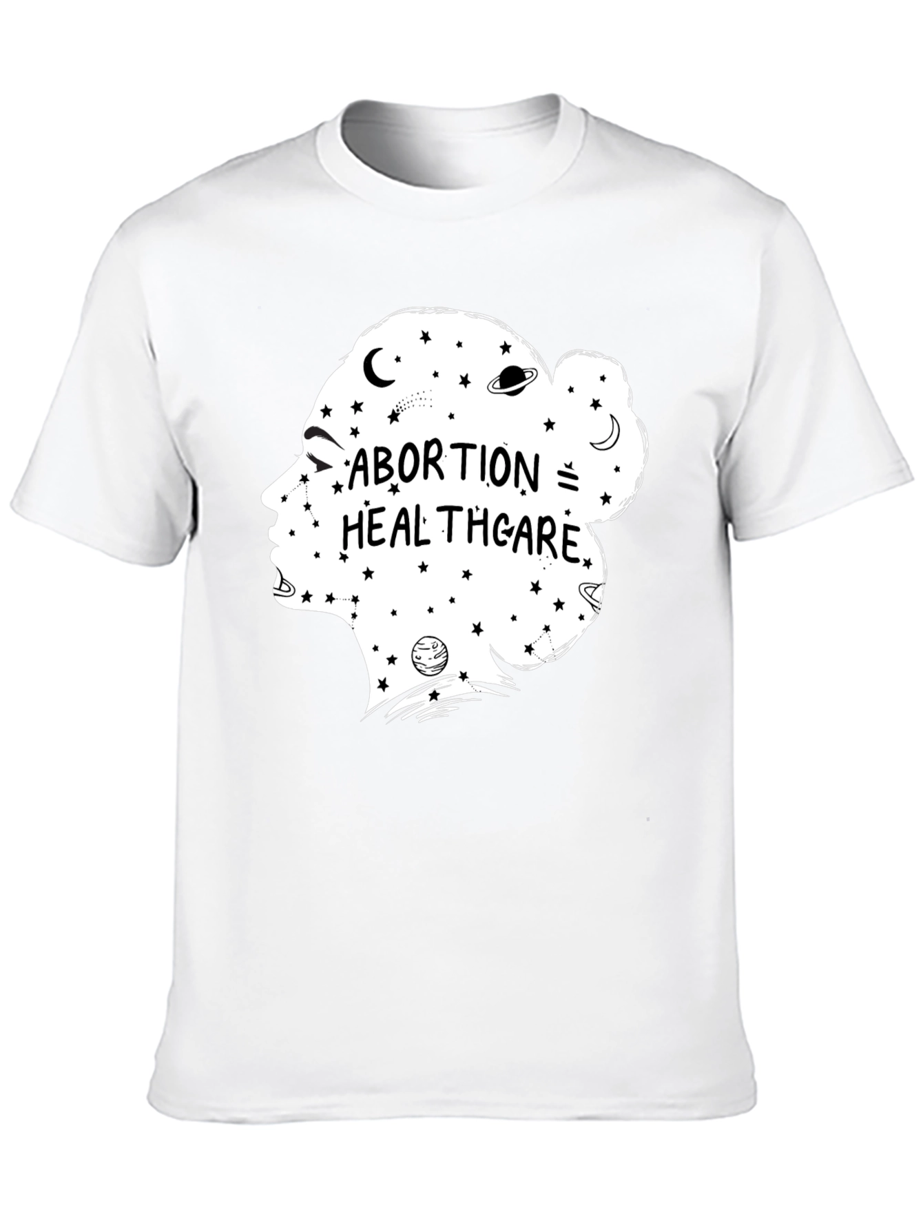 Black Abortion is Healthcare Graphic Tee view 10