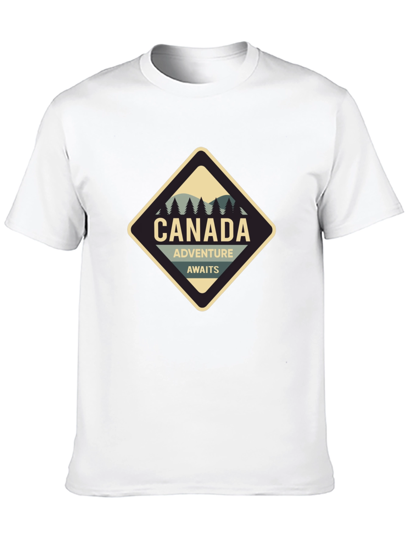 Black Canada Adventure Awaits Graphic T-Shirt view 10