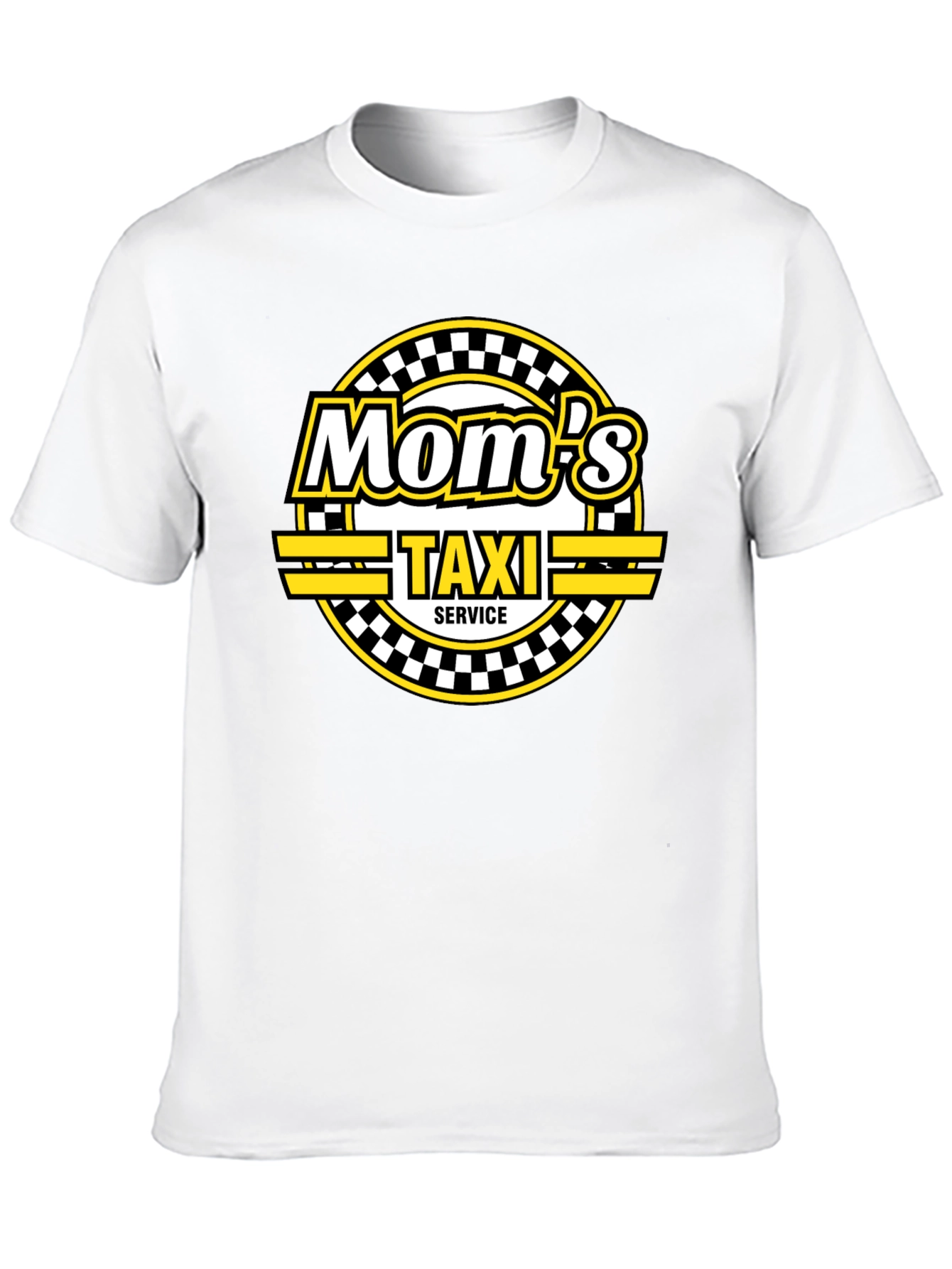 Mom's Taxi Service Black T-Shirt - 10