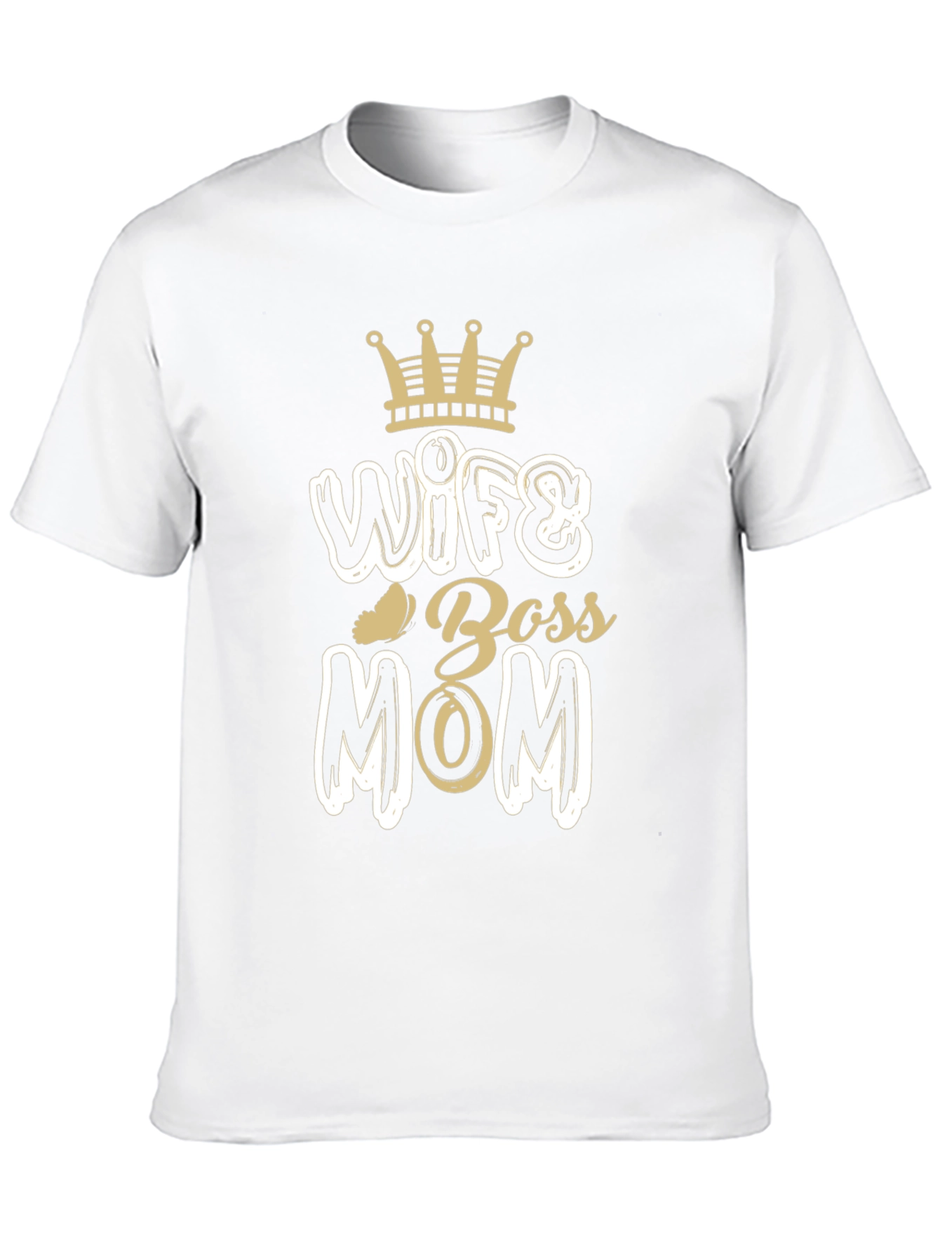 Black Wife Boss Mom Graphic Tee - Trendy Comfort view 10