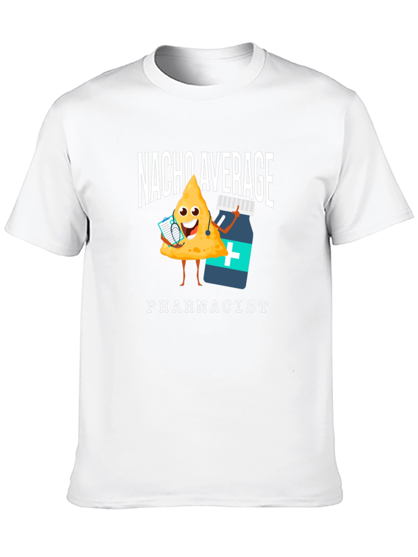 Black Nacho Average Pharmacist T-Shirt view 10