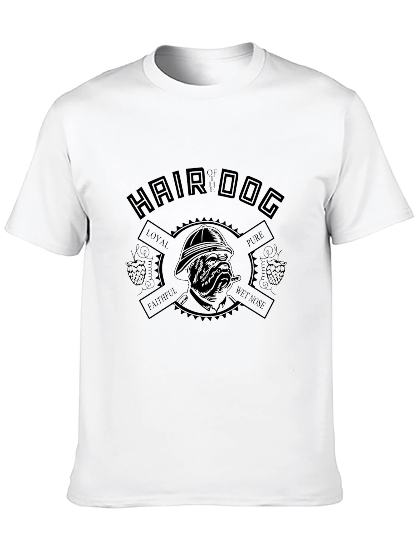 Black Hair of the Dog Graphic T-Shirt view 10