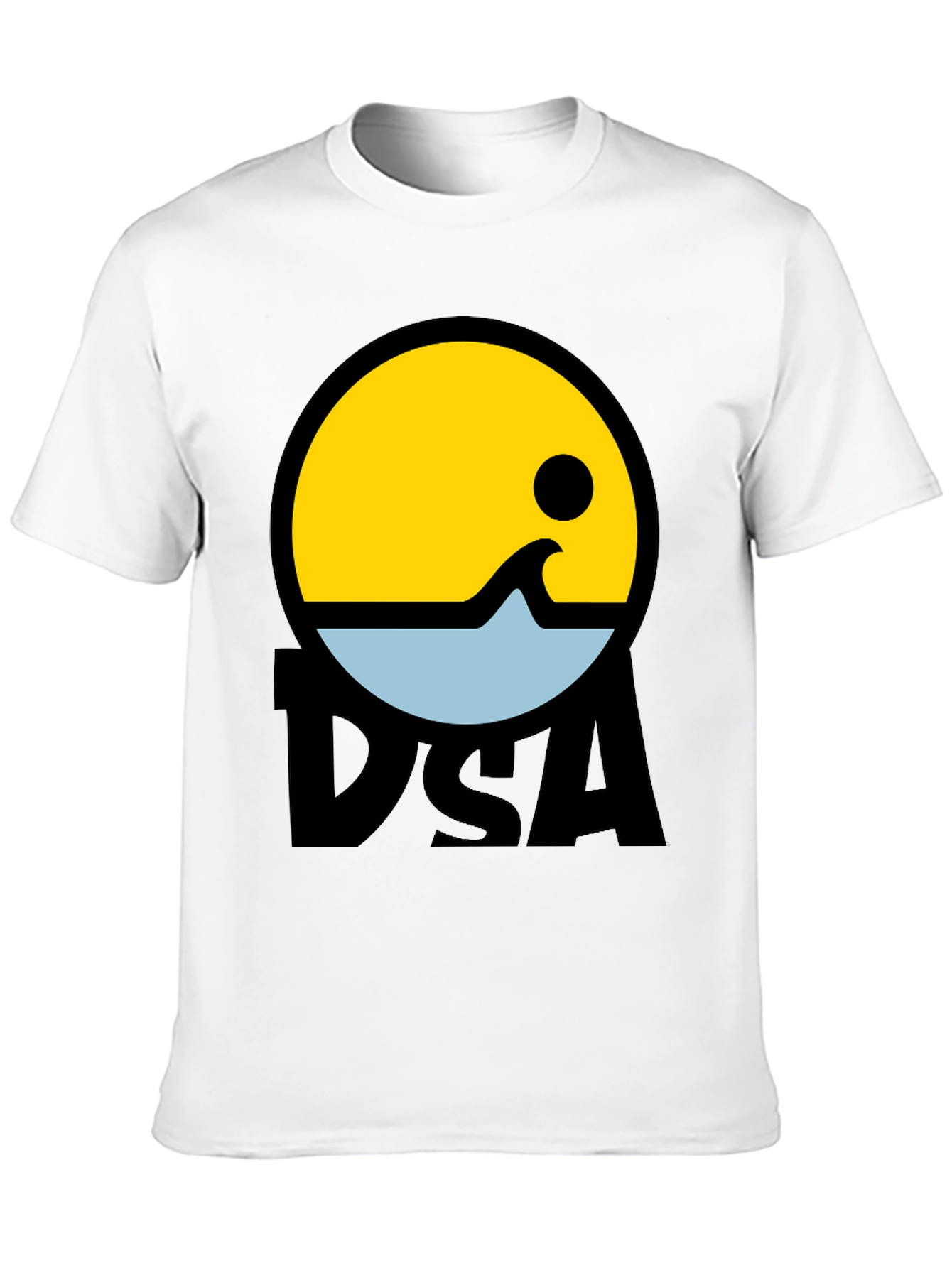Black DSA Graphic Tee - Retro Style view 10