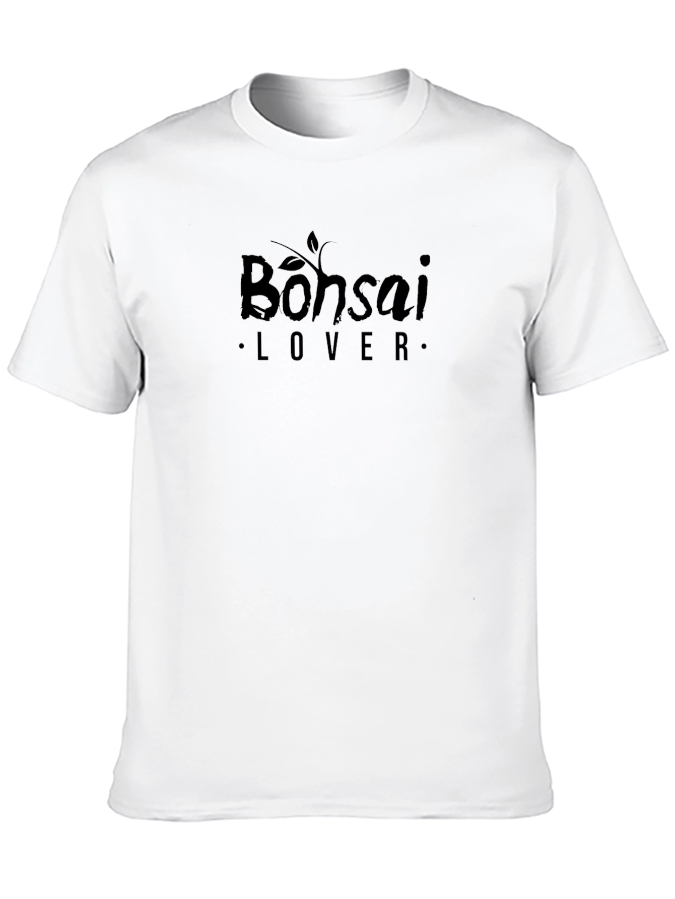 Black Bonsai Lover Graphic Tee - Classic Black T-Shirt view 10