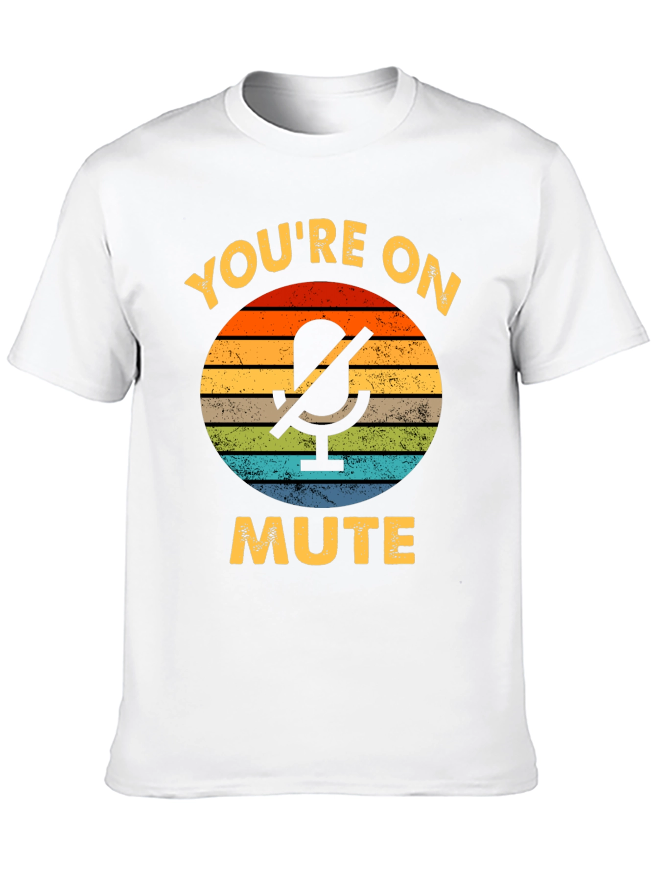 Black You're On Mute Graphic Tee view 10